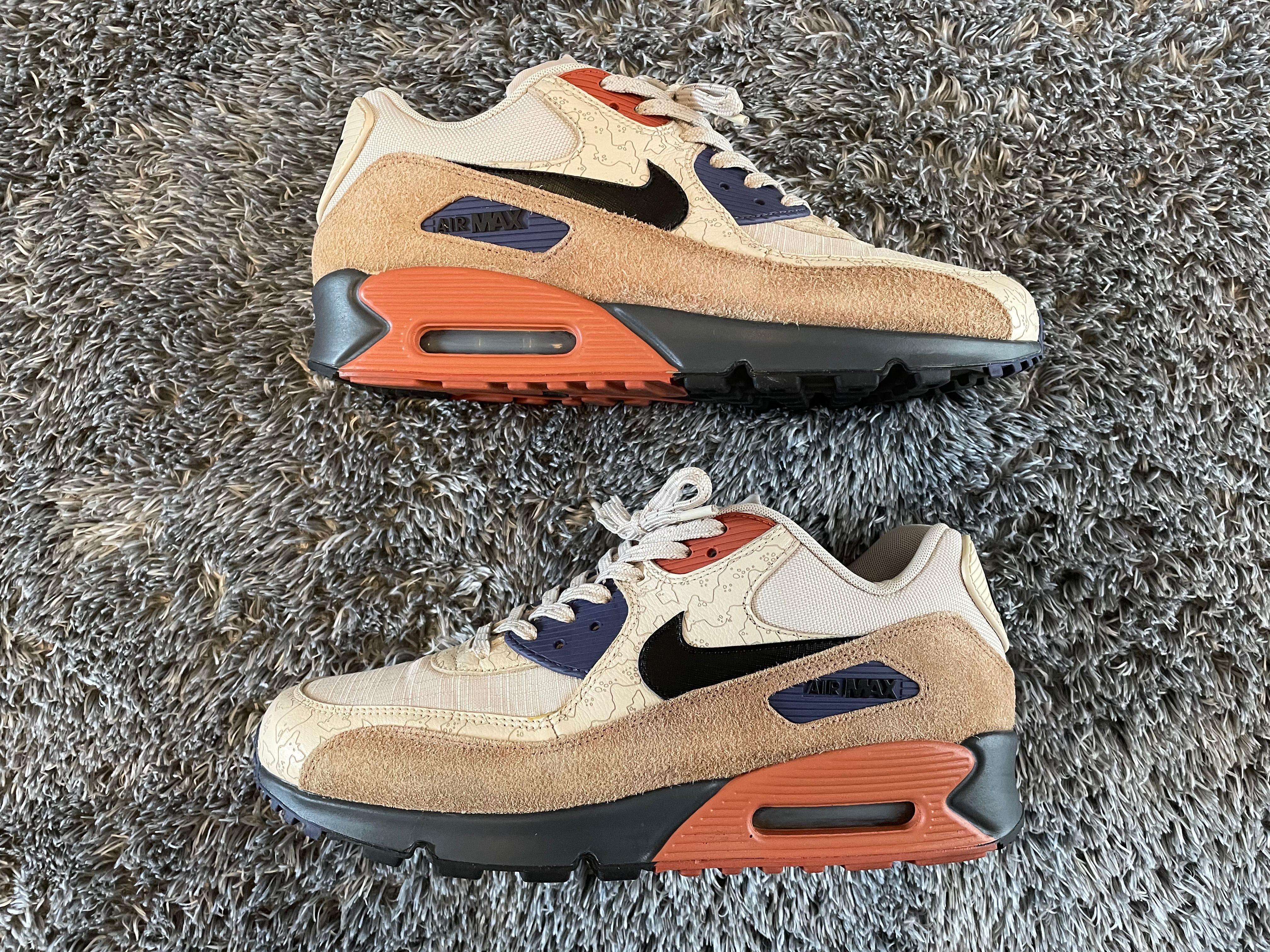 NIKE AIR MAX 90 DESERT SAND/BLACK