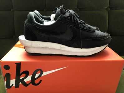 sacai × Nike LDV Waffle "Triple Black"