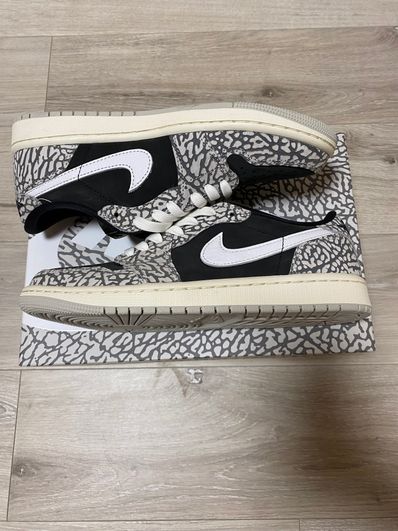 Nike Air Jordan 1 Retro Low OG "Black Cement"