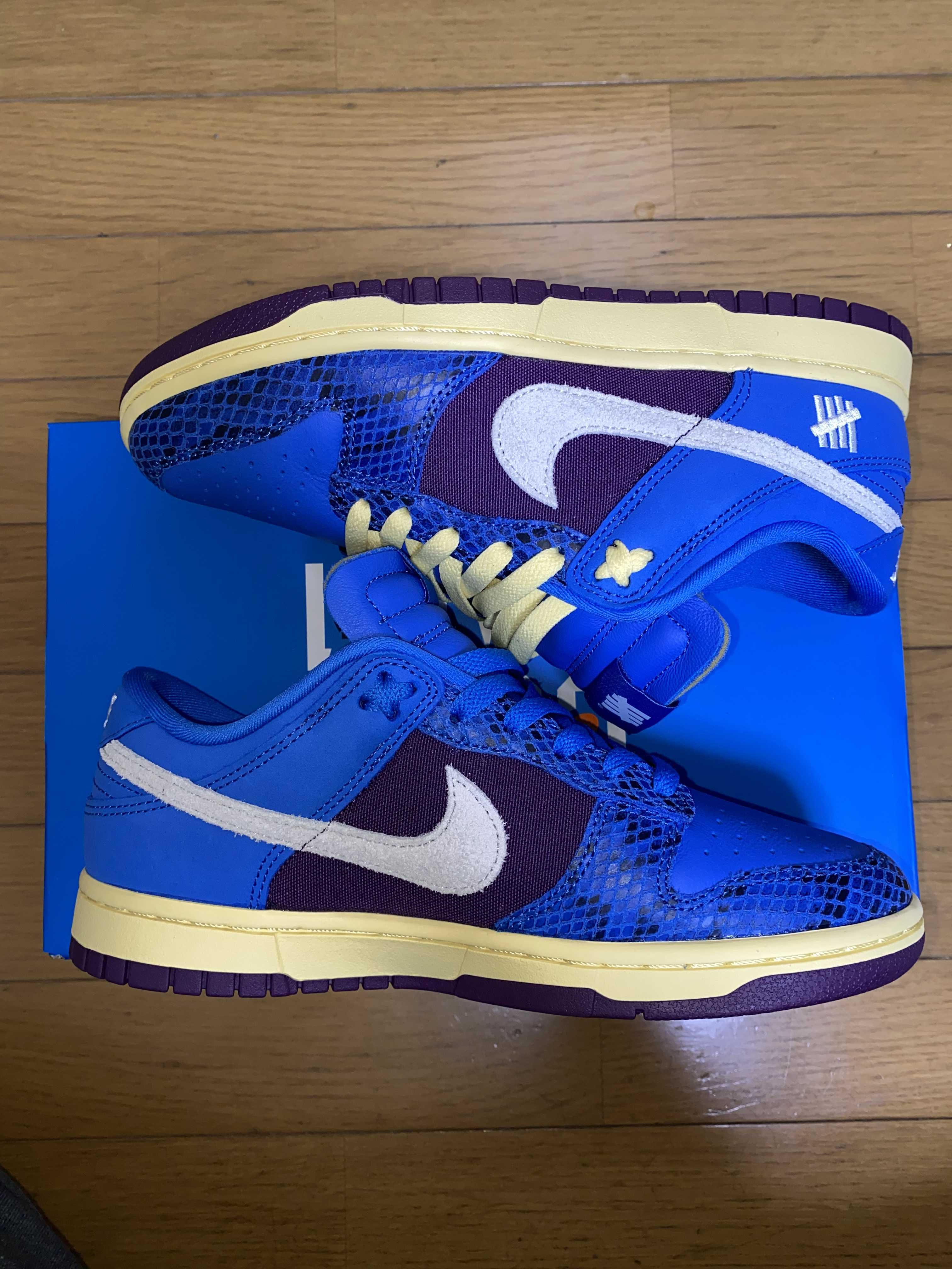 UNDEFEATED × Nike Dunk Low SP "Royal"