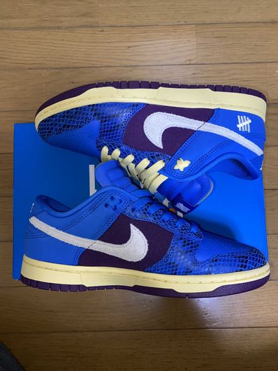 UNDEFEATED × Nike Dunk Low SP "Royal"