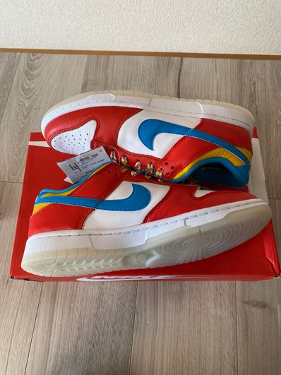 FRUiTY PEBBLESTM × Nike Dunk Low QS "Habanero Red/Dark Sulfur/Laser Blue"