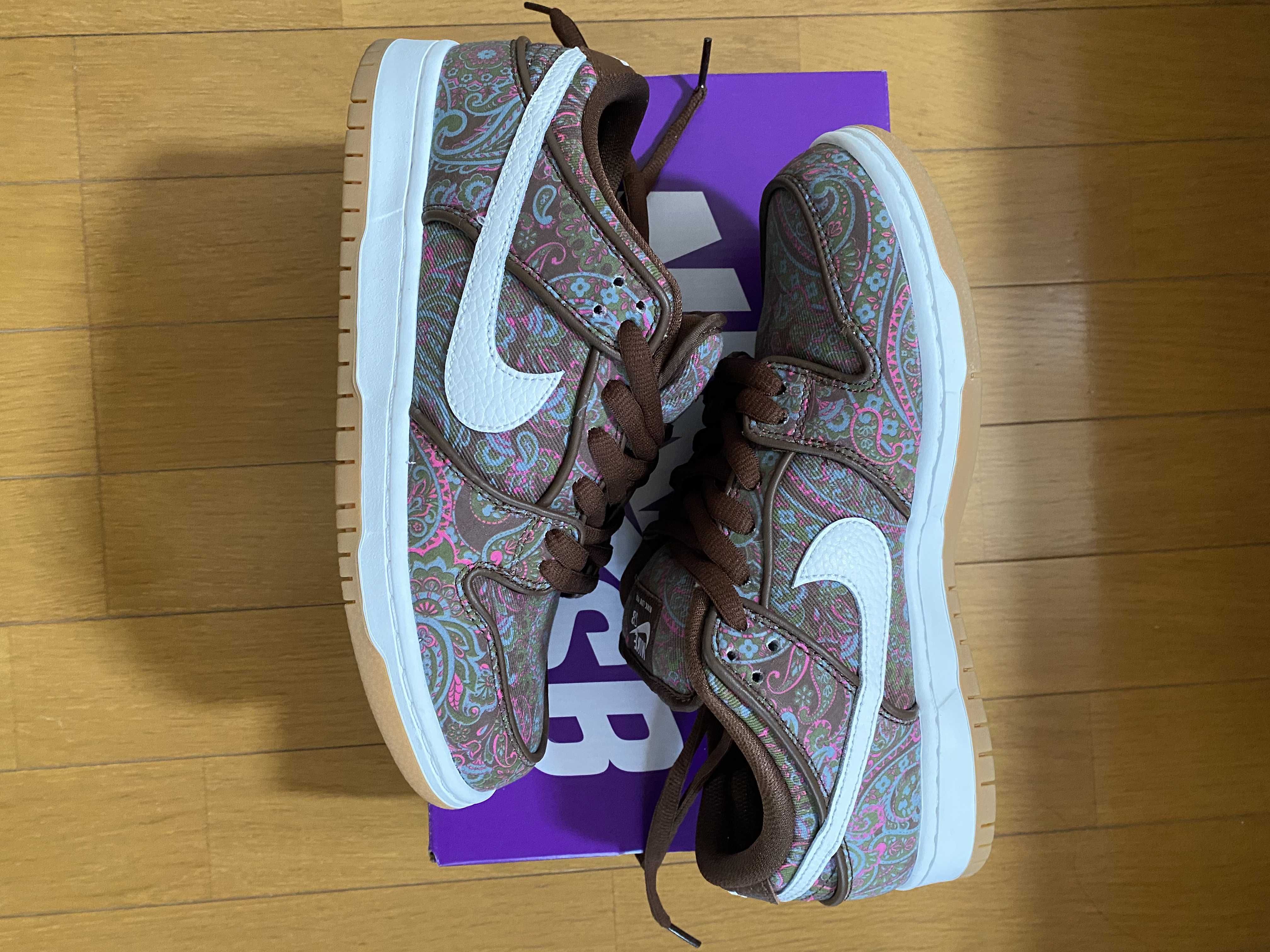 Nike SB Dunk Low PRM "Brown Paisley"
