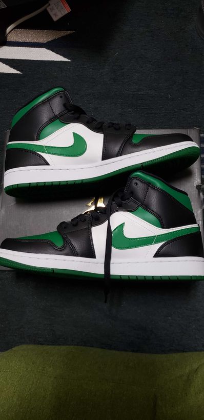 NIKE AIR JORDAN 1 MID "PINE GREEN"