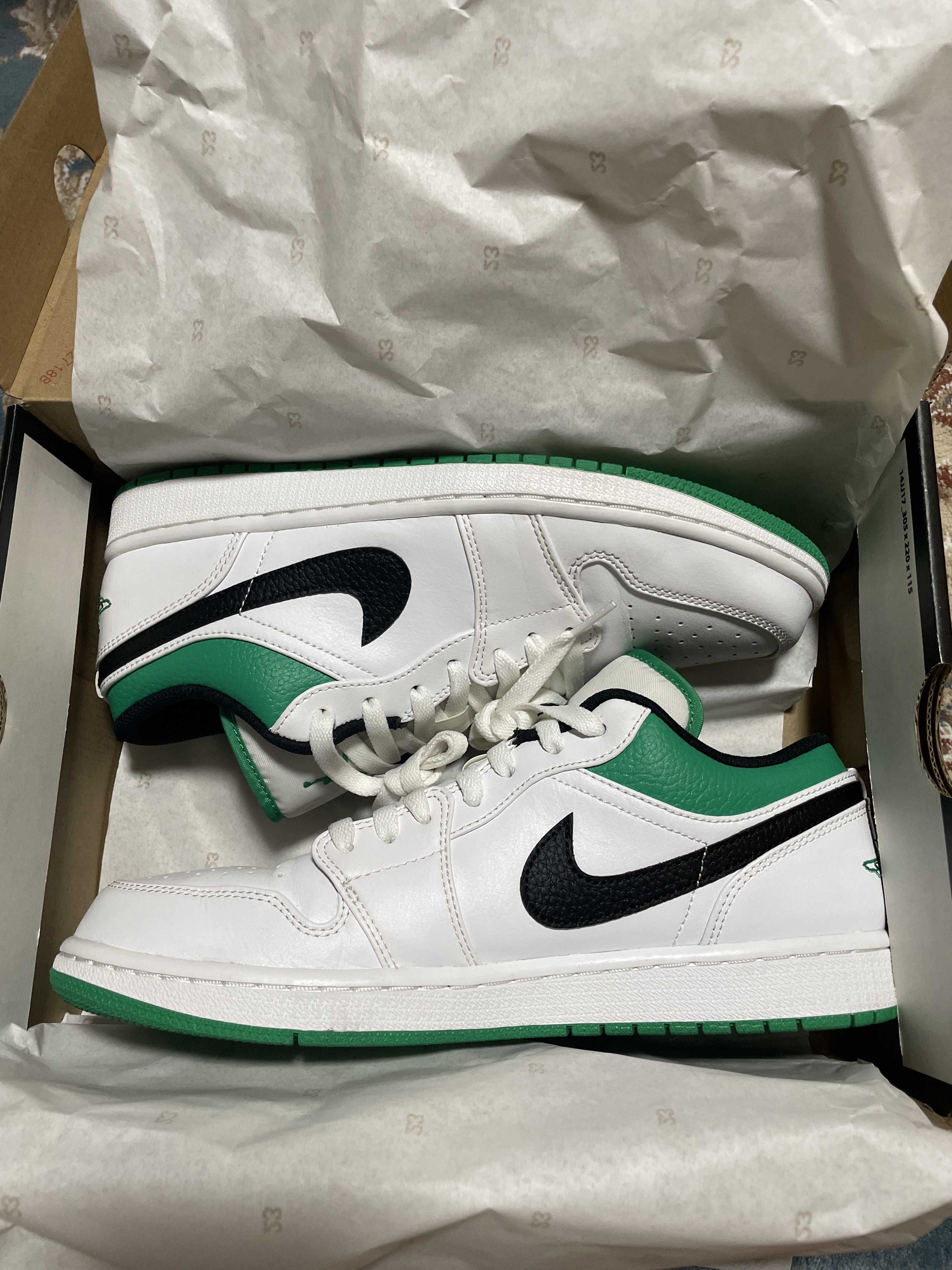 NIKE AIR JORDAN 1 LOW "STADIUM GREEN"