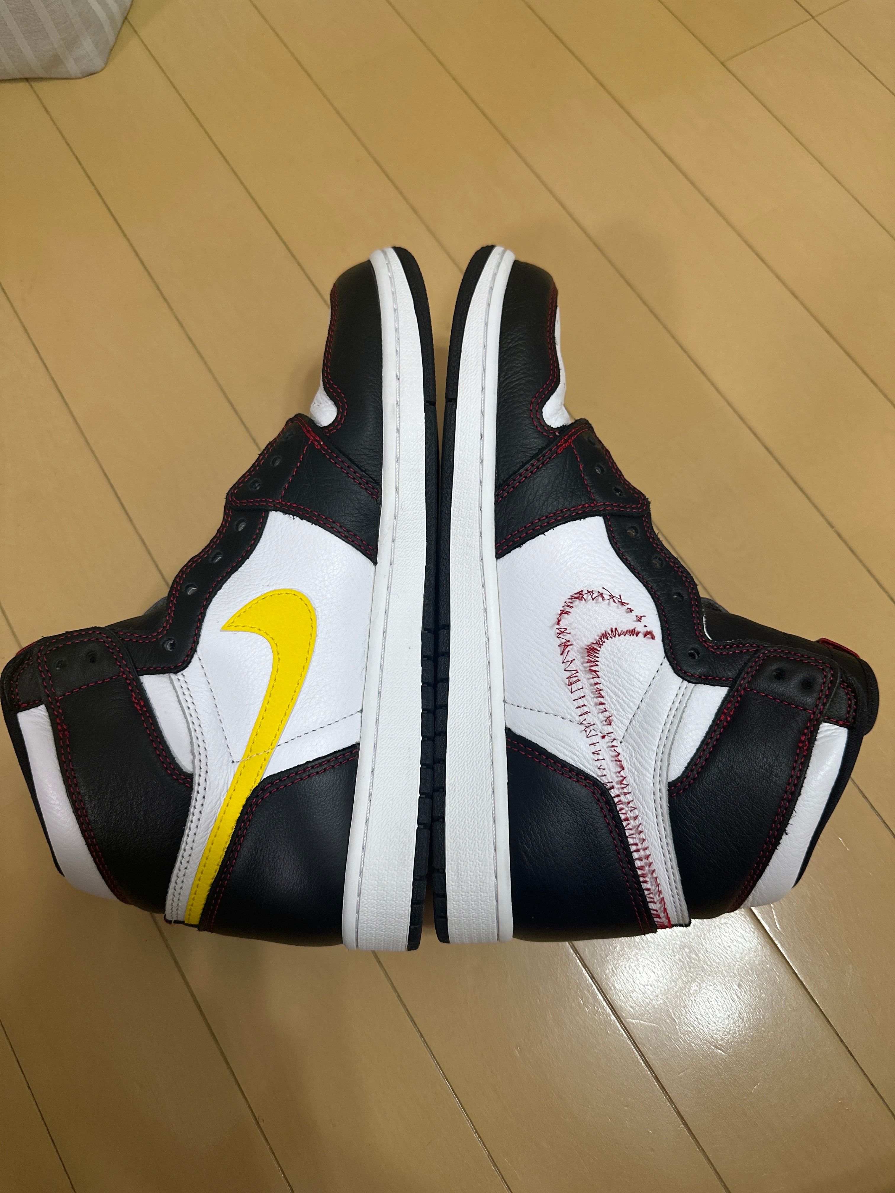 Nike Air Jordan 1 High OG Defiant "Black/Yellow/Gym Red"