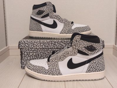 Nike Air Jordan 1 High OG "White Cement/Safari"