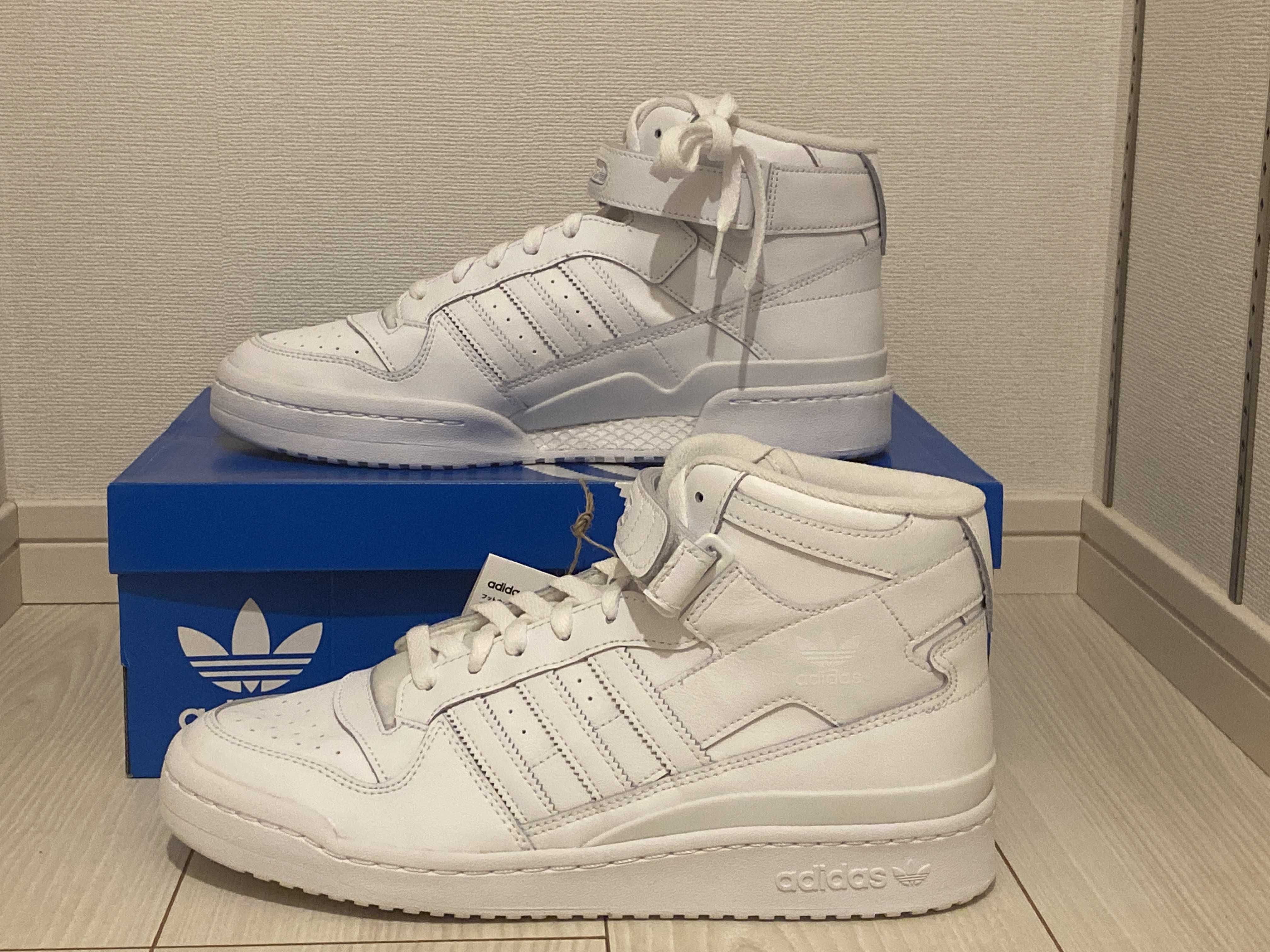 adidas Forum Mid "Triple White"