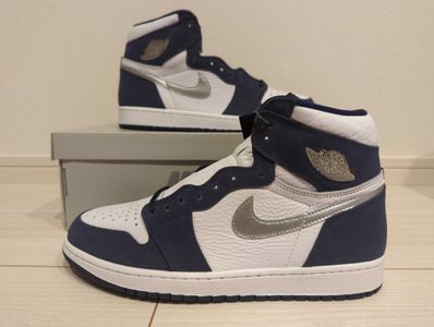 Nike Air Jordan 1 High OG CO.JP "White/Midnight Navy" (2020)(ブリーフケースなし)