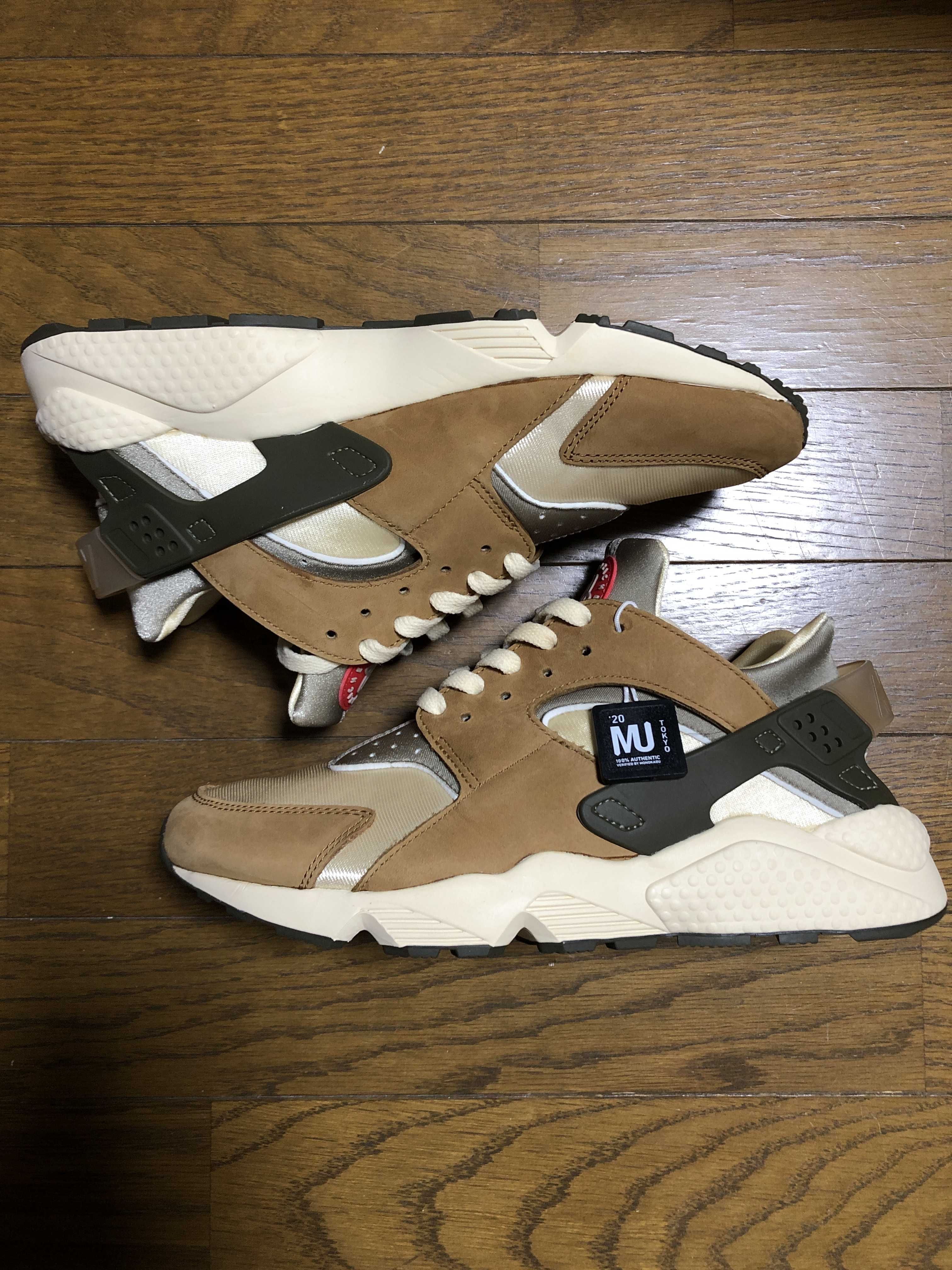 Stussy × Nike Air Huarache "Desert Oak"