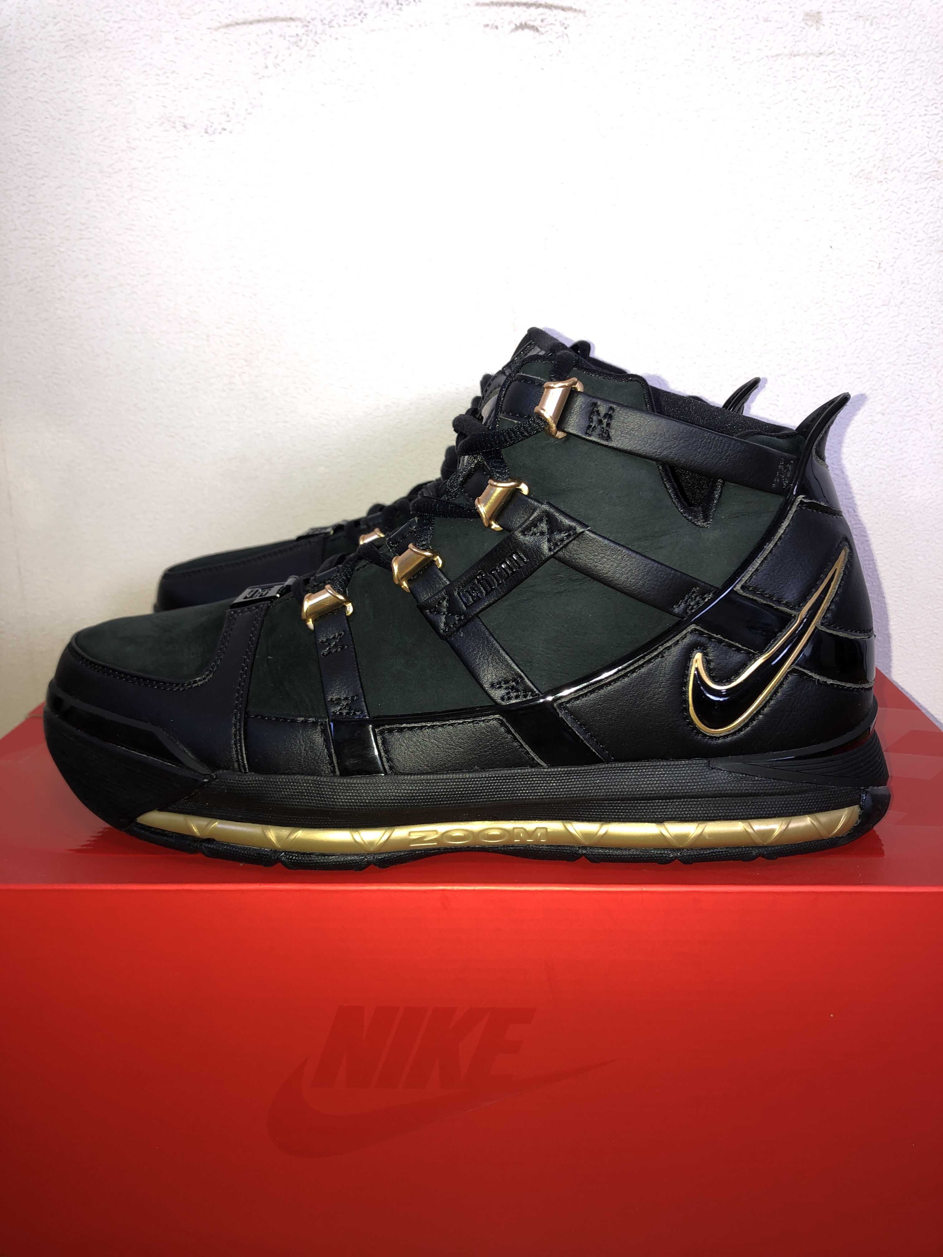 Nike Zoom LeBron 3 "Black Gold" (2018)