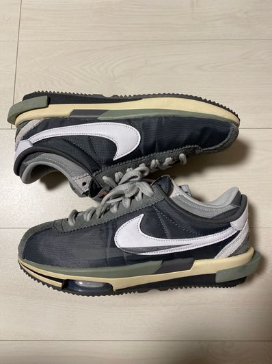 sacai × Nike Zoom Cortez "Iron Grey"