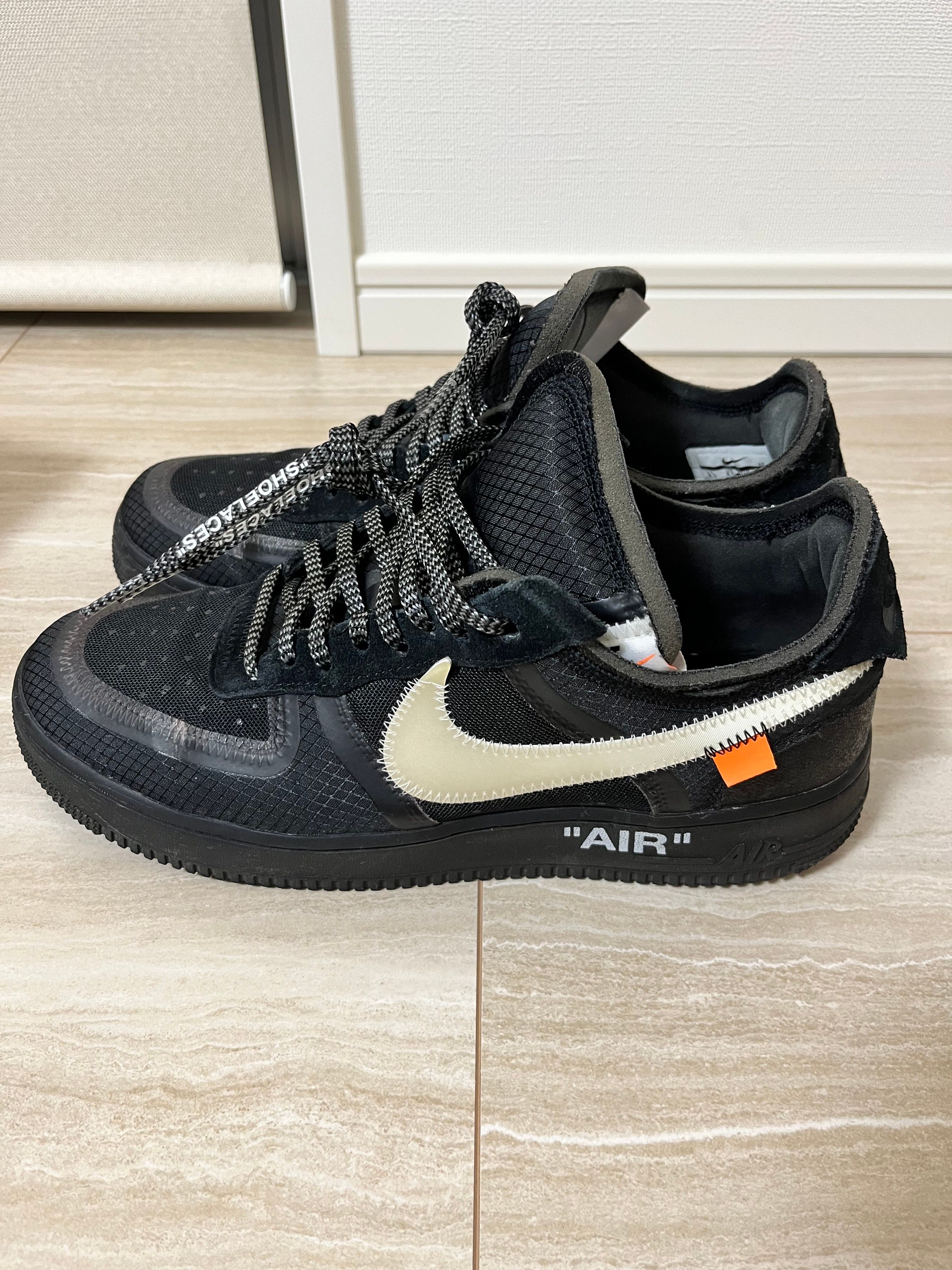 Off-White × Nike Air Force 1 Low "Black"