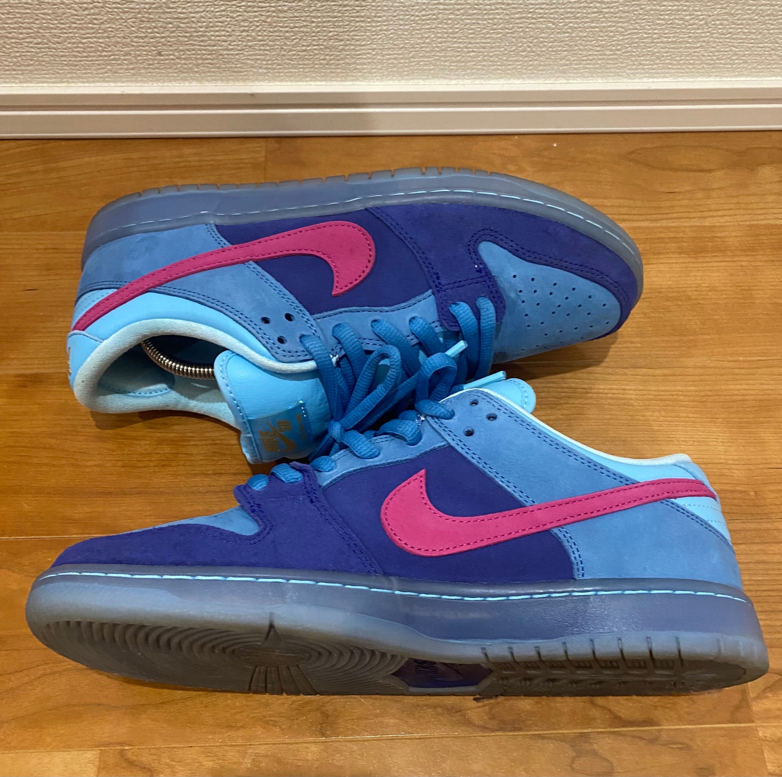 Run The Jewels × Nike SB Dunk Low "Deep Royal Blue and Active Pink"