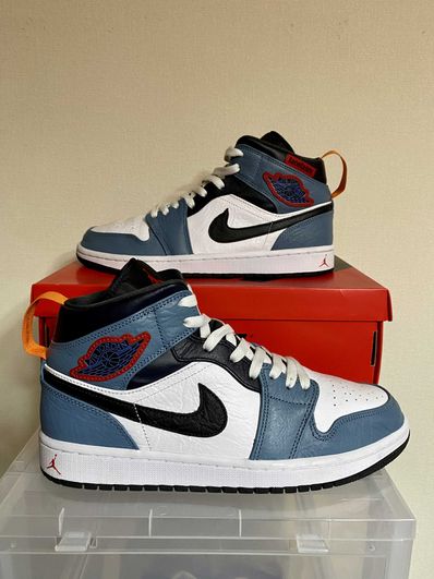FACETASM × Nike Air Jordan 1 Mid "White/Navy"