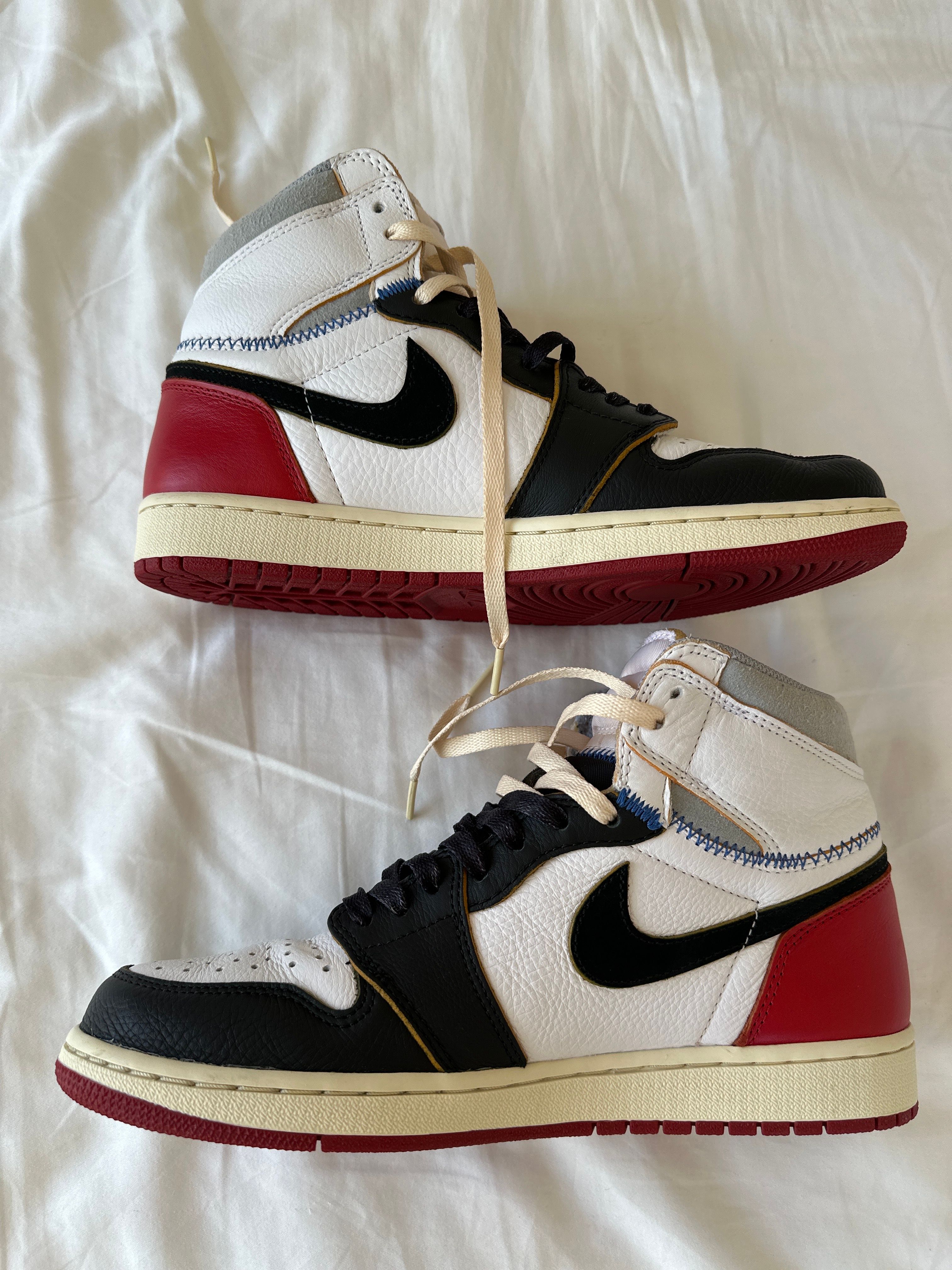 UNION × Nike Air Jordan 1 Retro High OG NRG "Varsity Red/Wolf Grey"