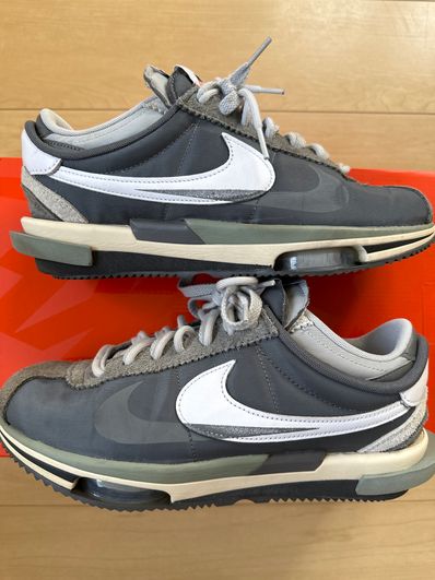 sacai × Nike Zoom Cortez "Iron Grey"