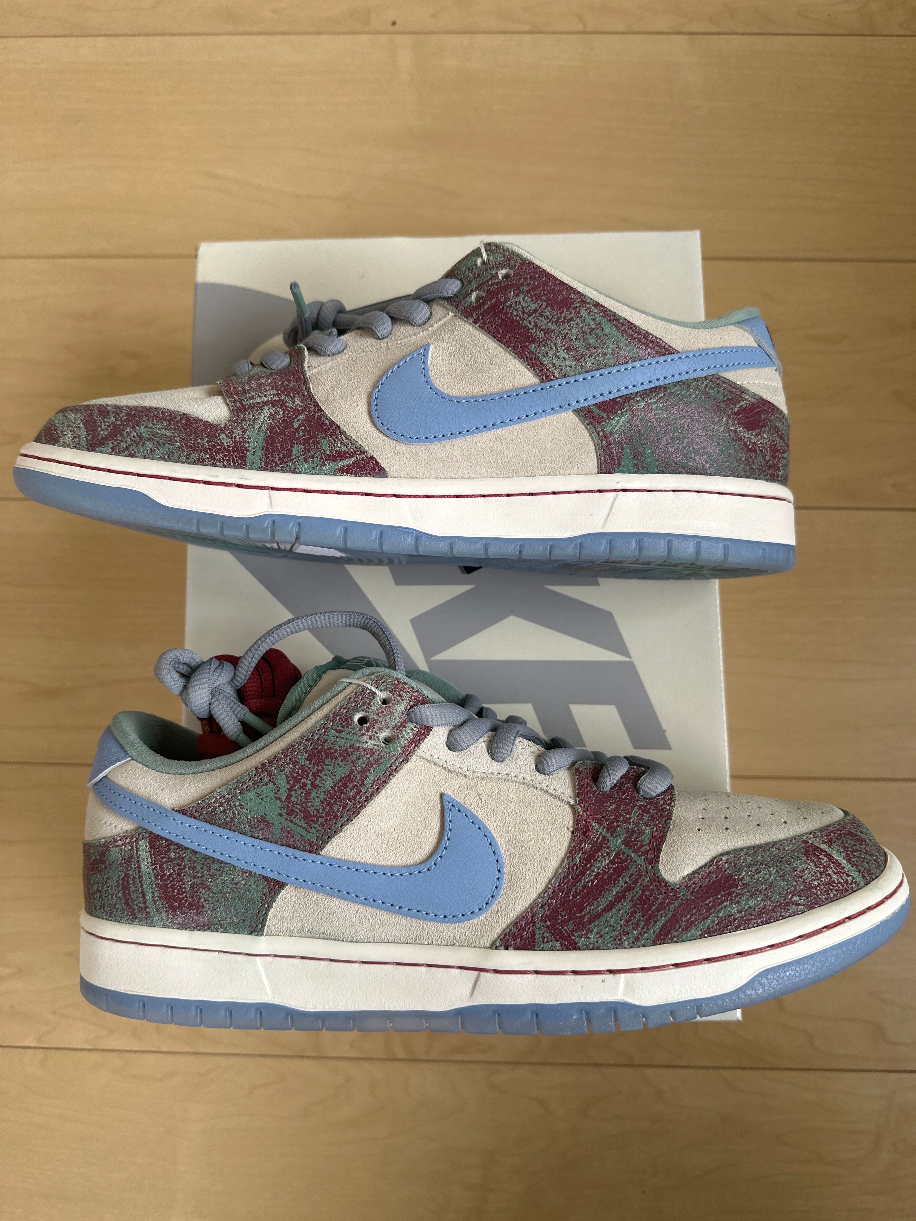 Crenshaw Skate Club × Nike SB Dunk Low PRO QS "Sail/Light Blue-Cedar"