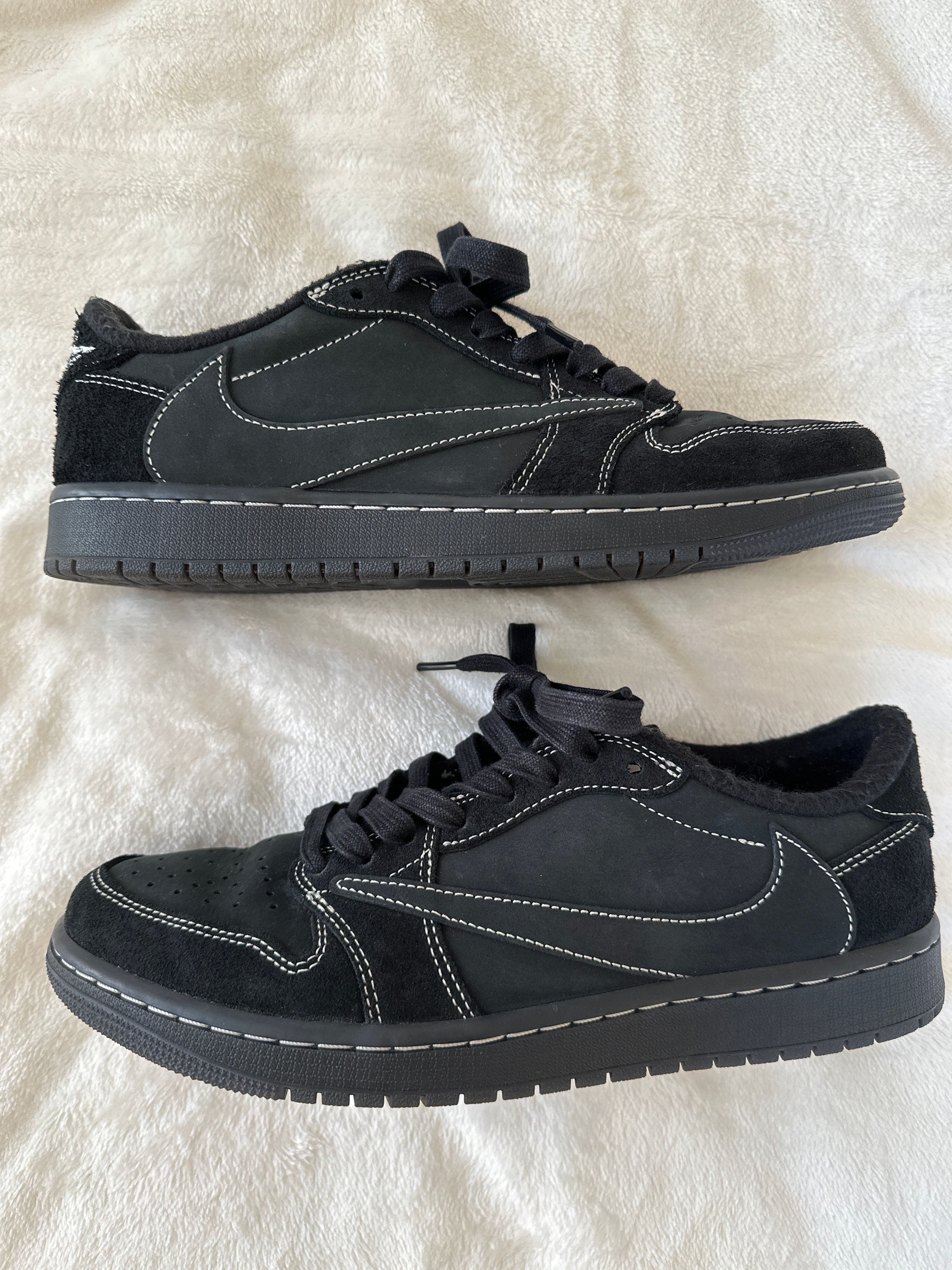 Travis Scott × Nike Air Jordan 1 Low OG SP "Black Phantom"