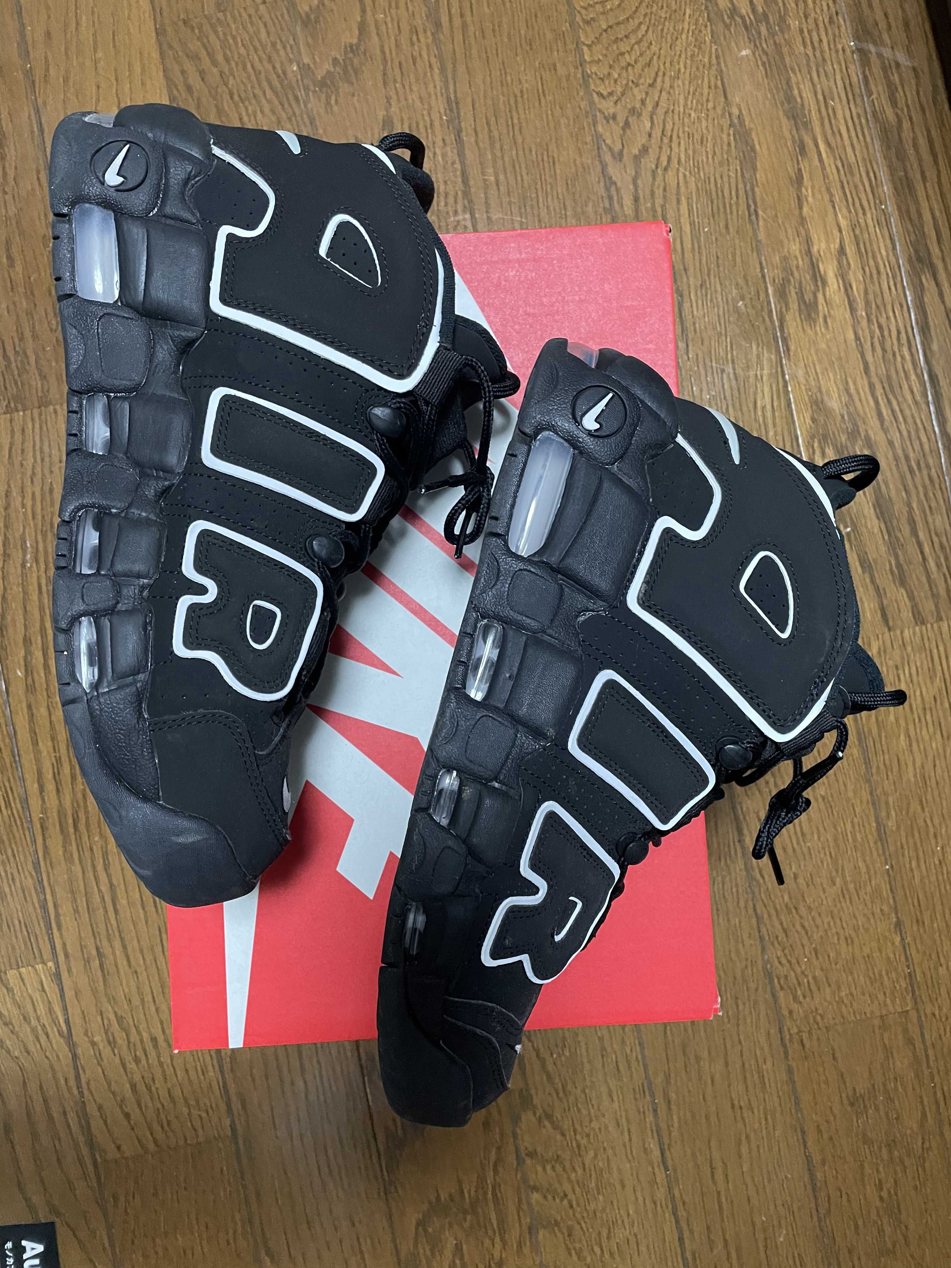 Nike Air More Uptempo "Black/White"(2020)