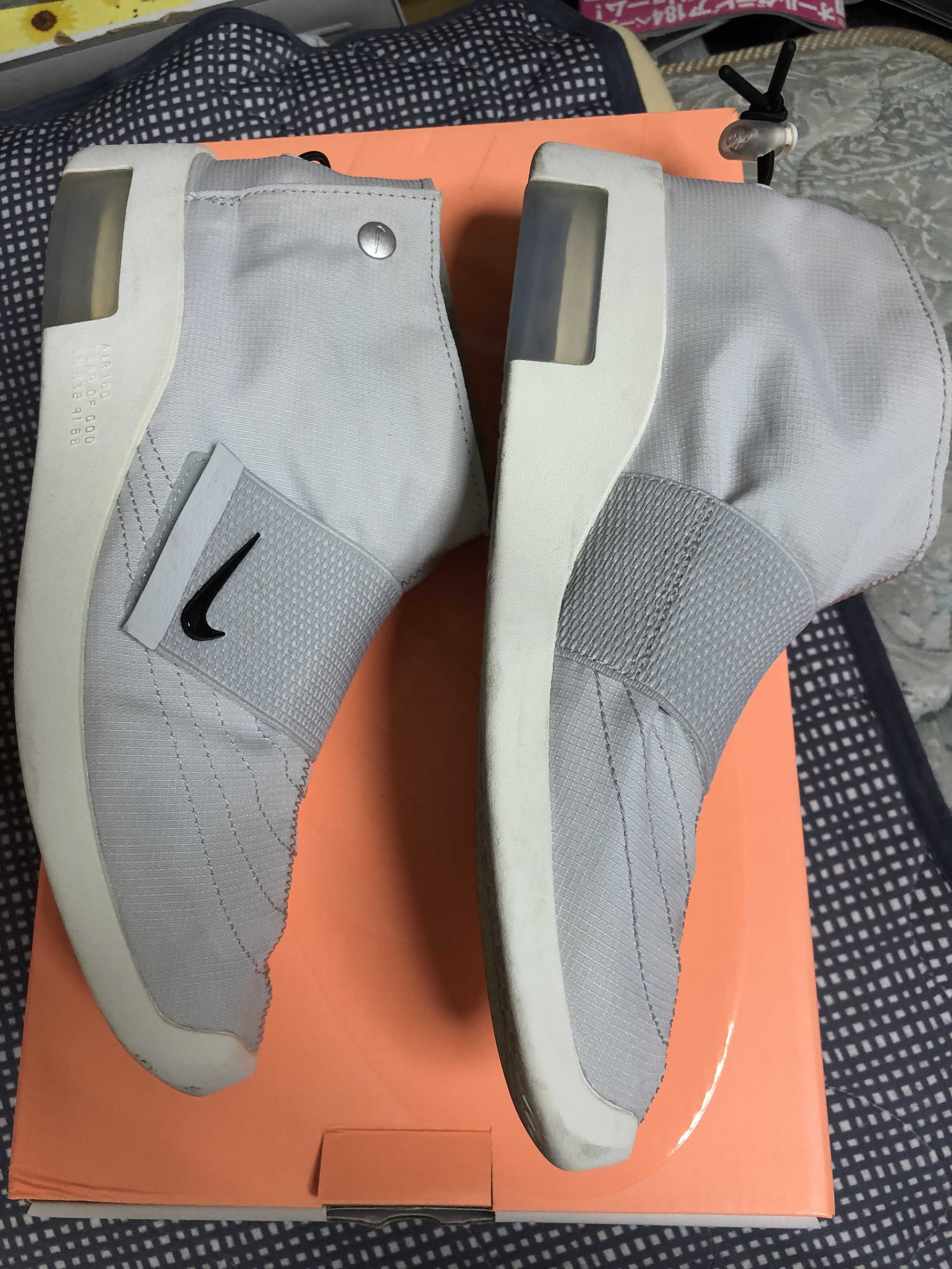 Fear Of God × Nike Air Moccasin "Pure Platinum"