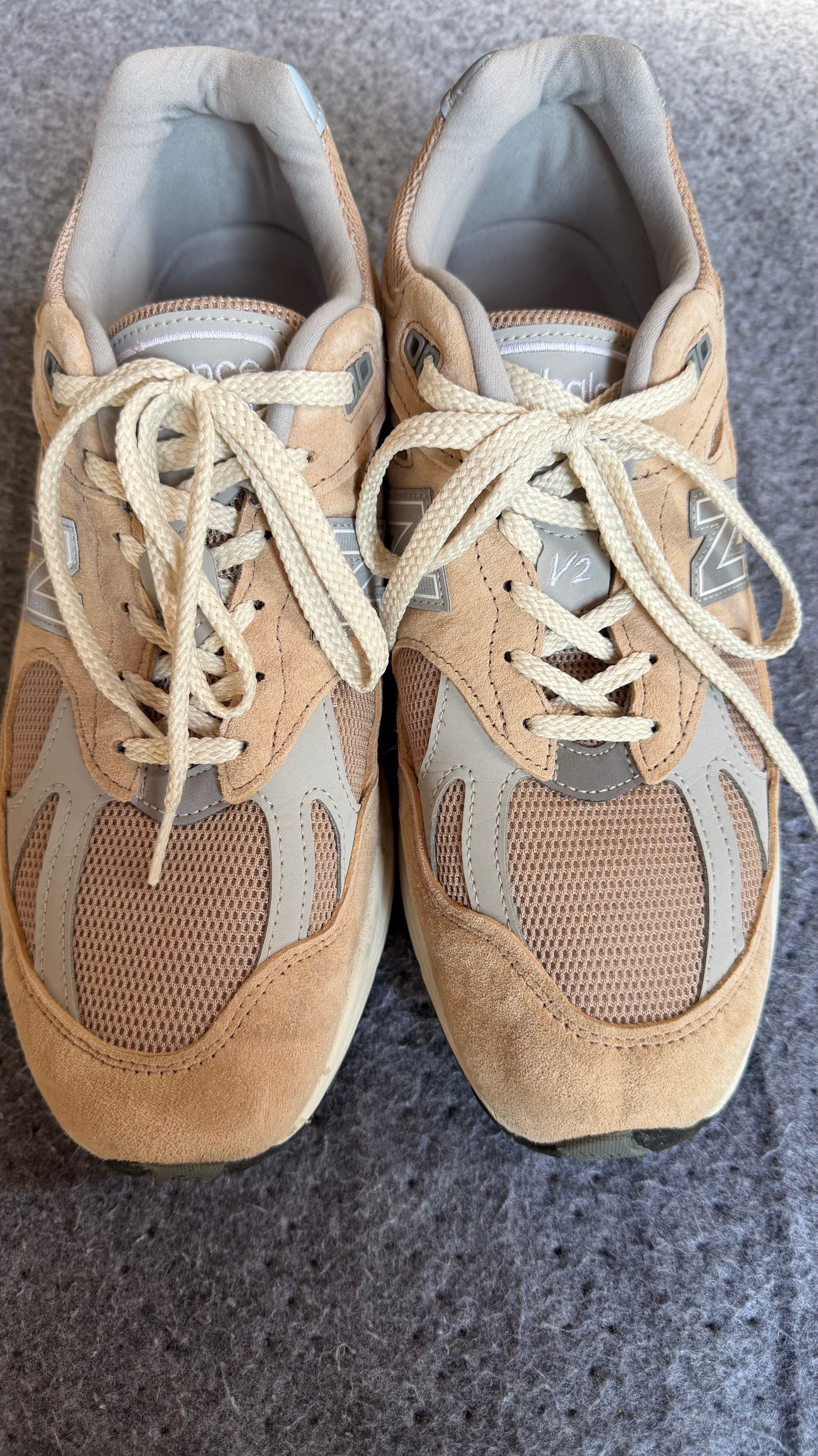 New Balance 991V2 "Cuban Sand/Harbor Mist/Silver"