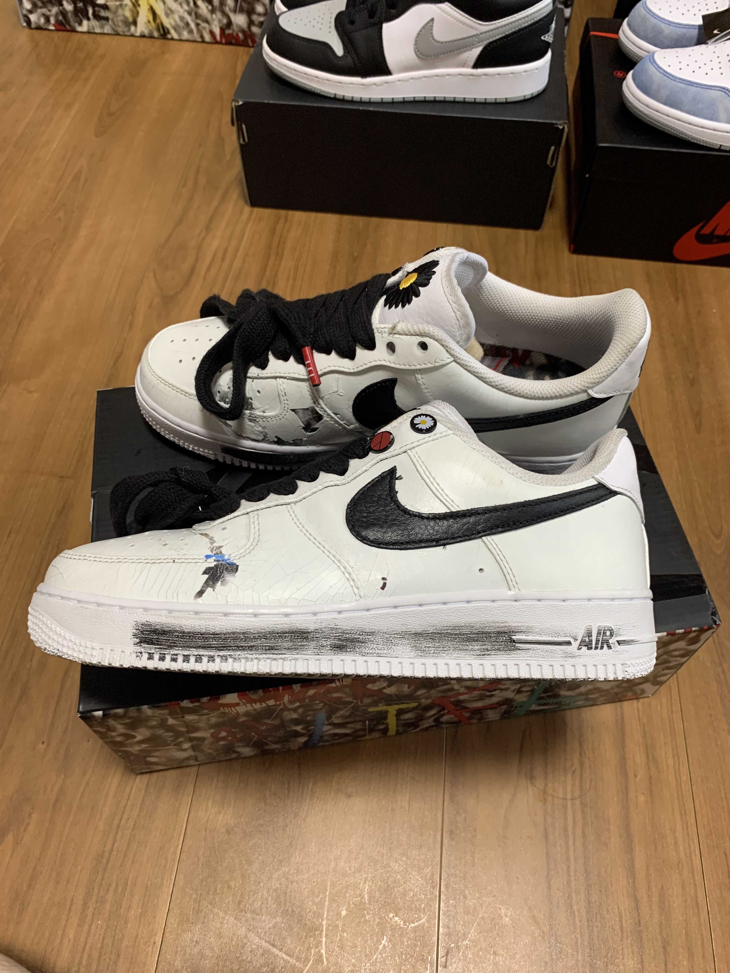 PEACEMINUSONE × Nike Air Force 1 Low "Para-noise/White/Black" / G-DRAGON