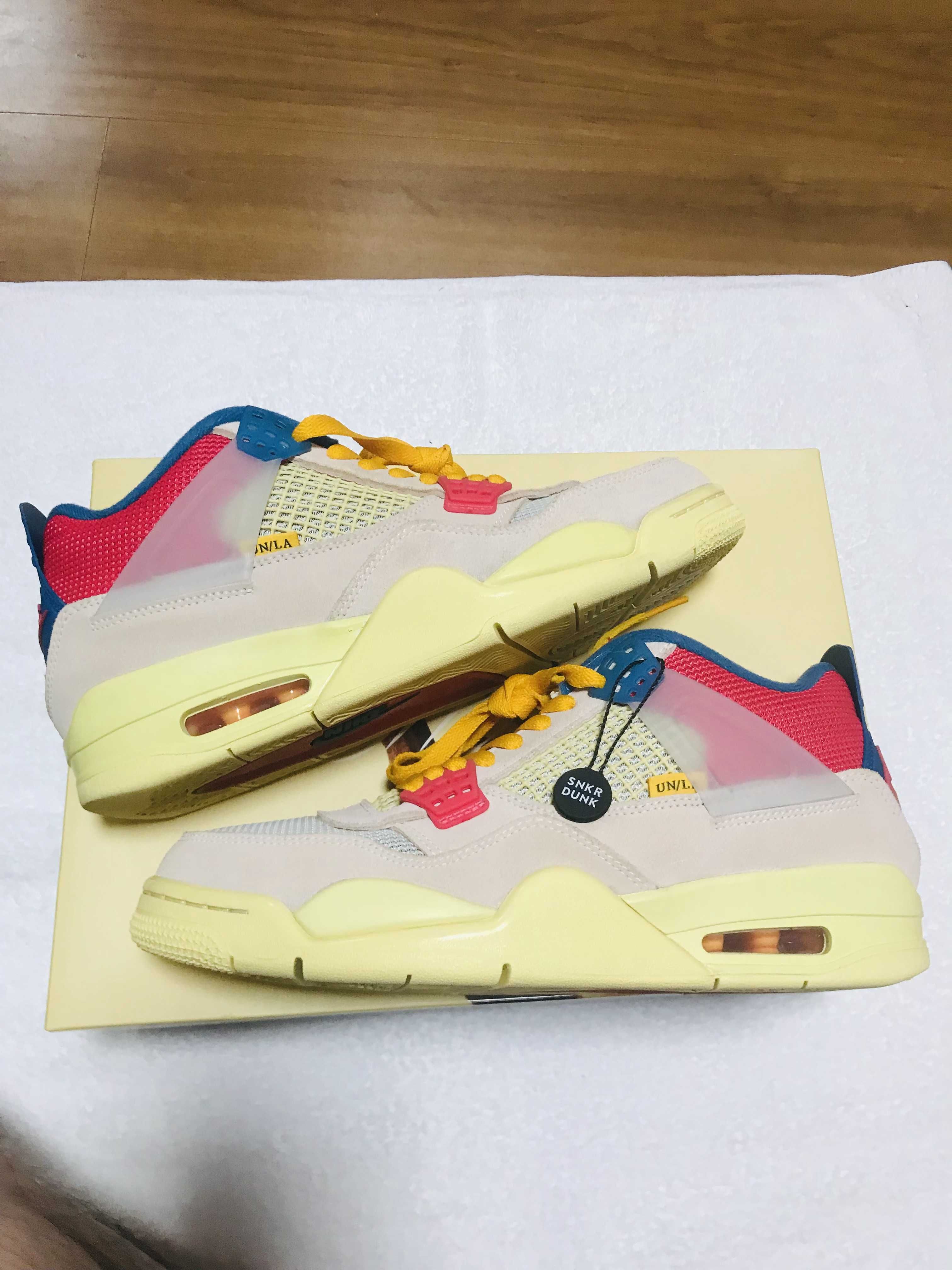 UNION × Nike Air Jordan 4 SP "Guava Ice/Light Fusion Red"