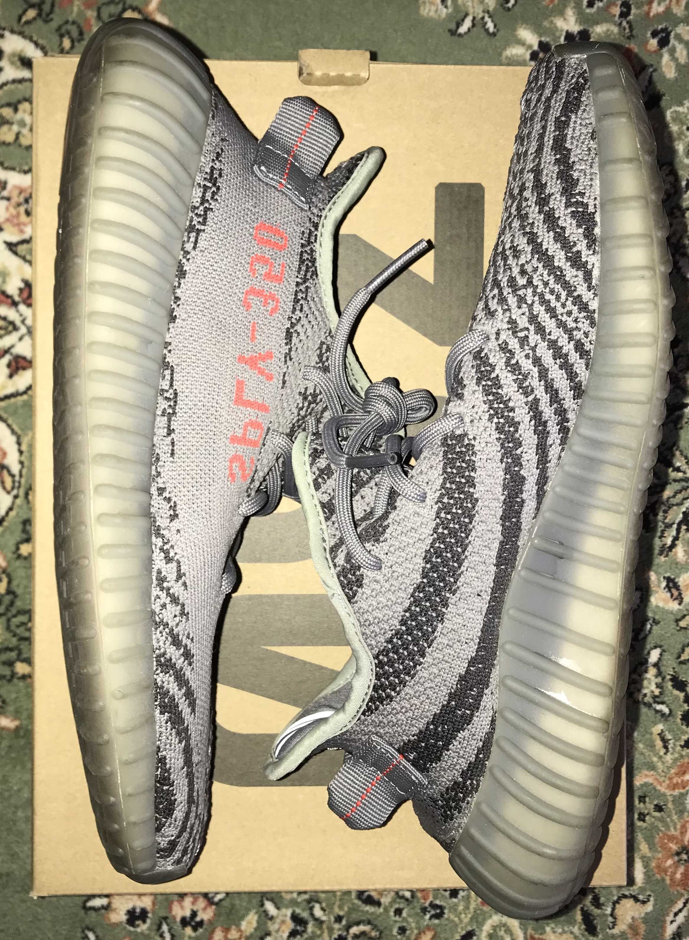 adidas Yeezy Boost 350 V2 "Grey/Bold Orange/DGH Solid Grey"
