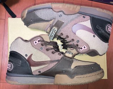Travis Scott x Nike Air Trainer 1 SP "Archaeo Brown and Rust Pink"