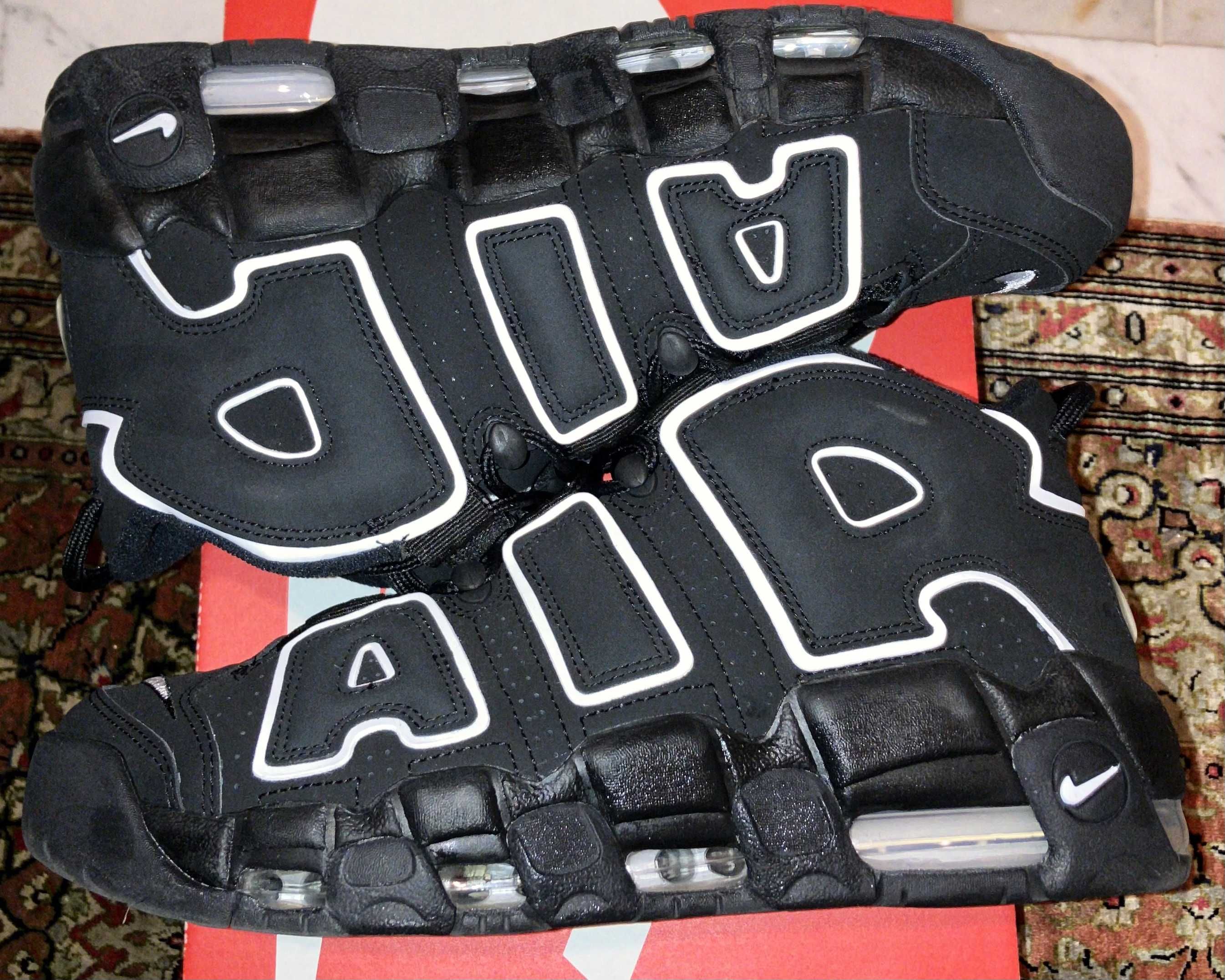 Nike Air More Uptempo "Black/White"(2020)