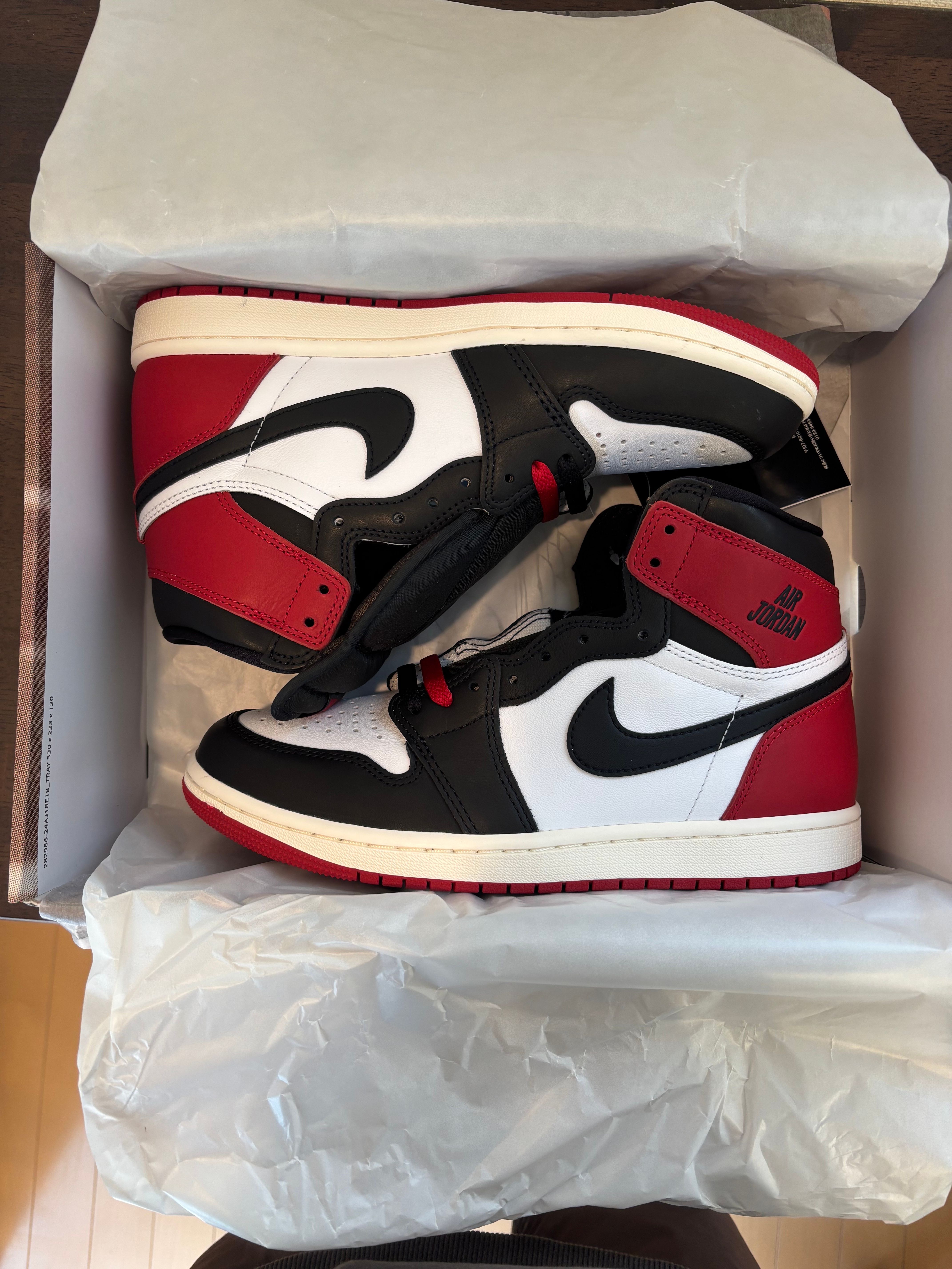 Nike Air Jordan 1 Retro High OG "Black Toe Reimagined"