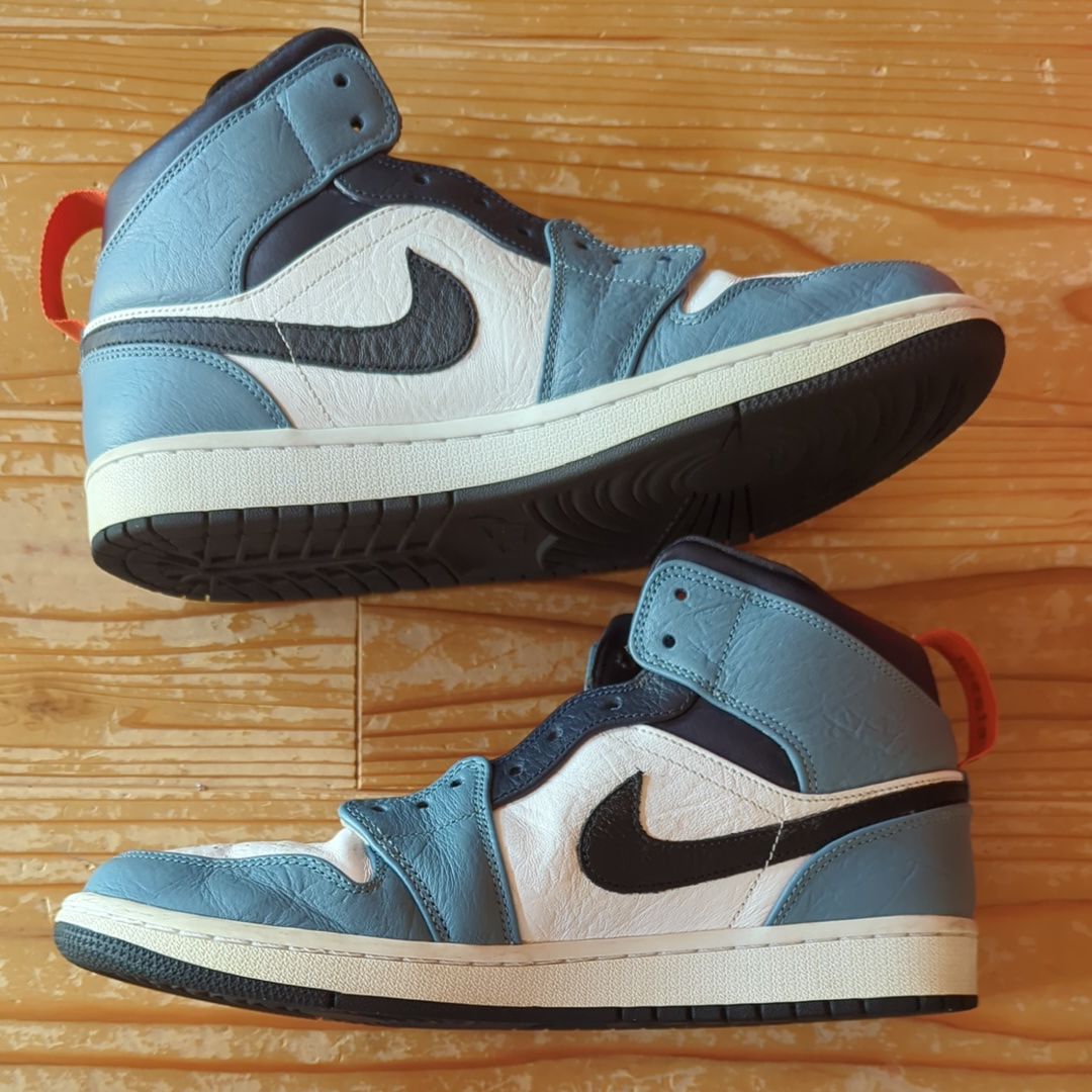 FACETASM × Nike Air Jordan 1 Mid "White/Navy"