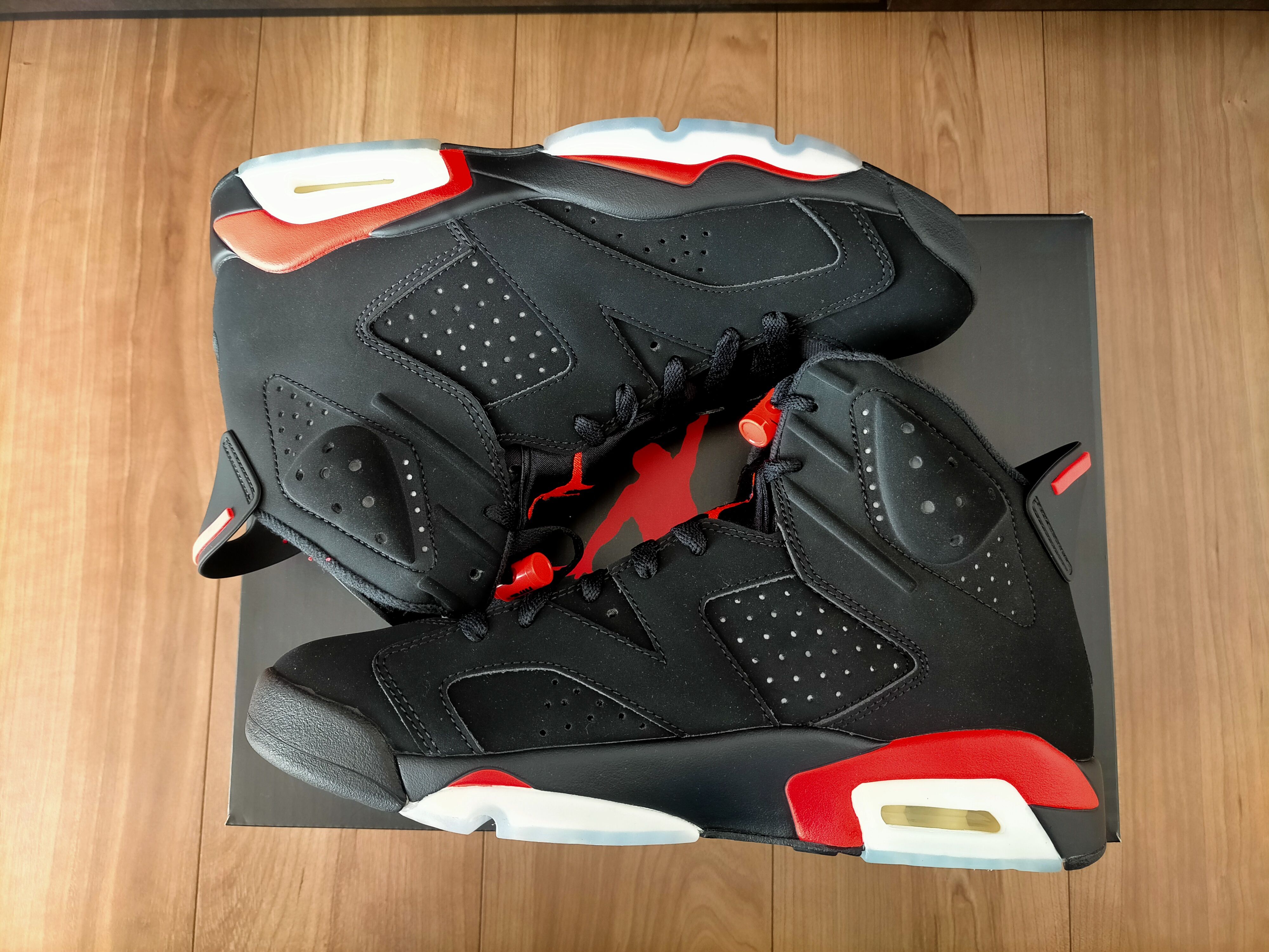Nike Air Jordan 6 Retro OG "Black/Infrared"