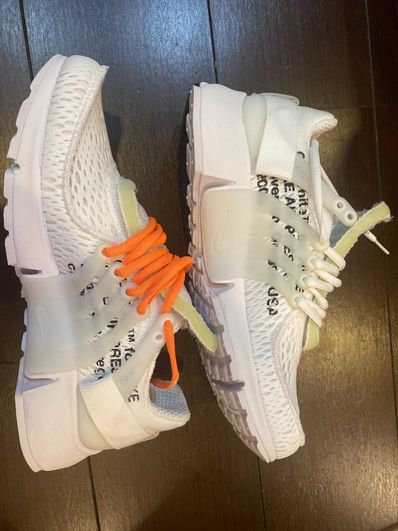Off-White × Nike Air Presto "White/Black/Cone"