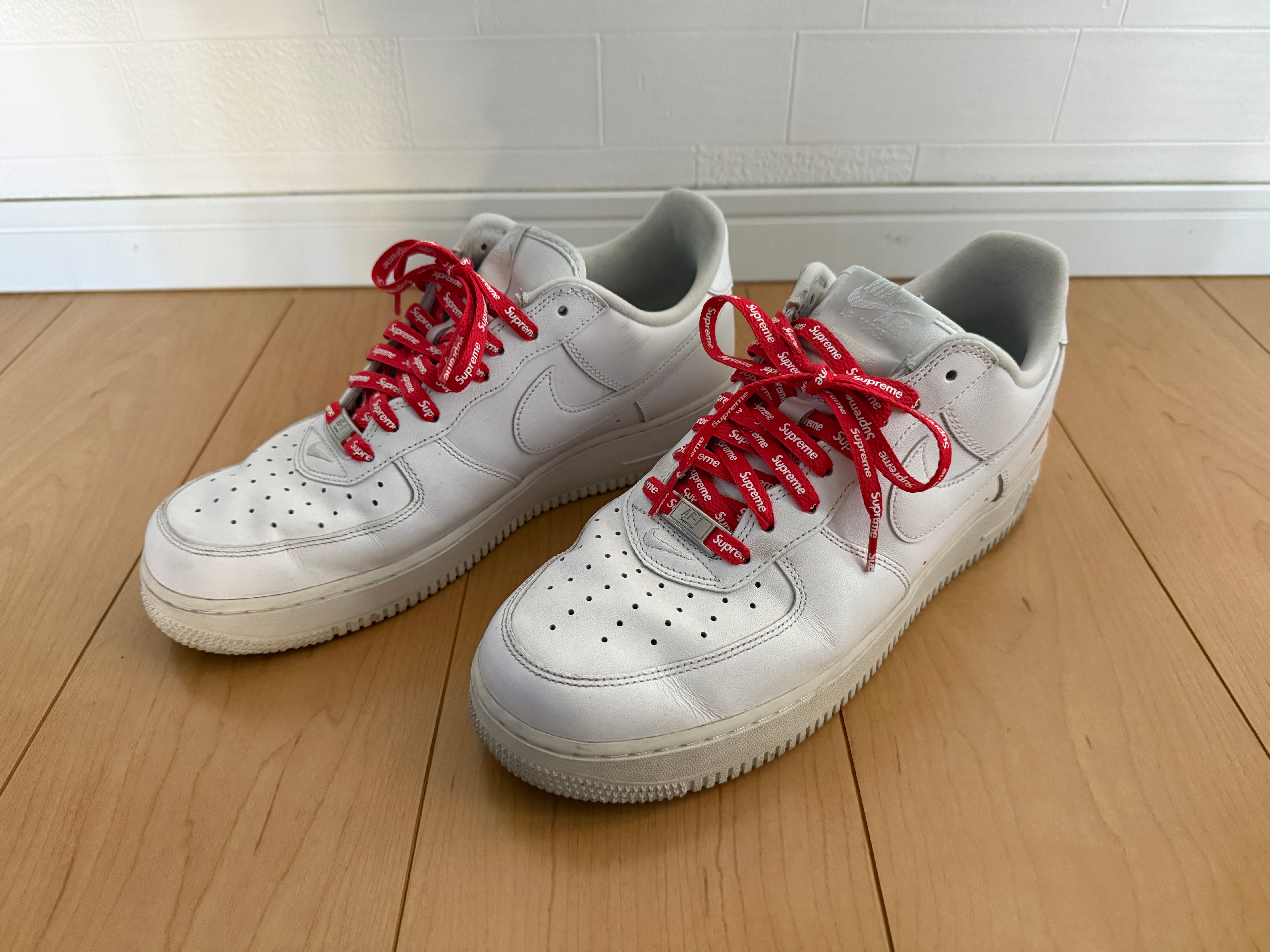 Supreme × Nike Air Force 1 Low "White"