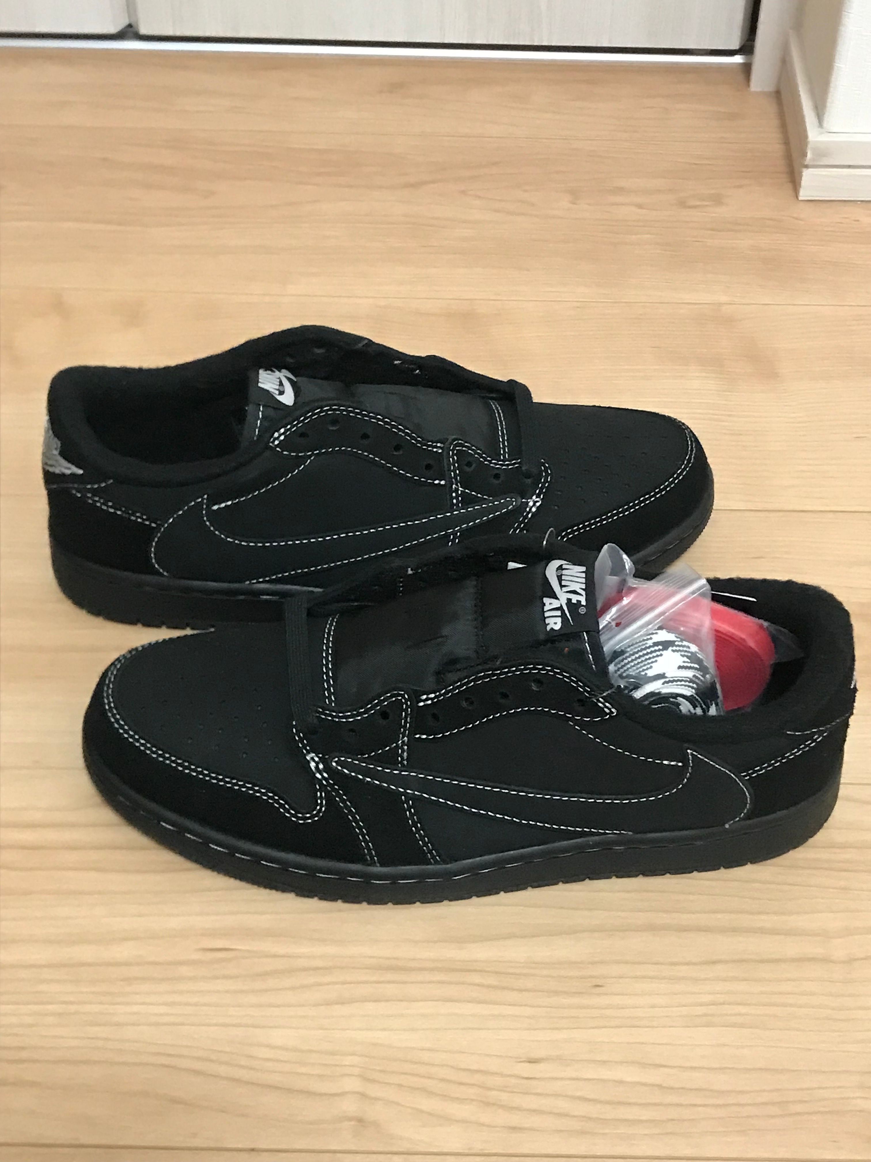 Travis Scott × Nike Air Jordan 1 Low OG SP "Black Phantom"