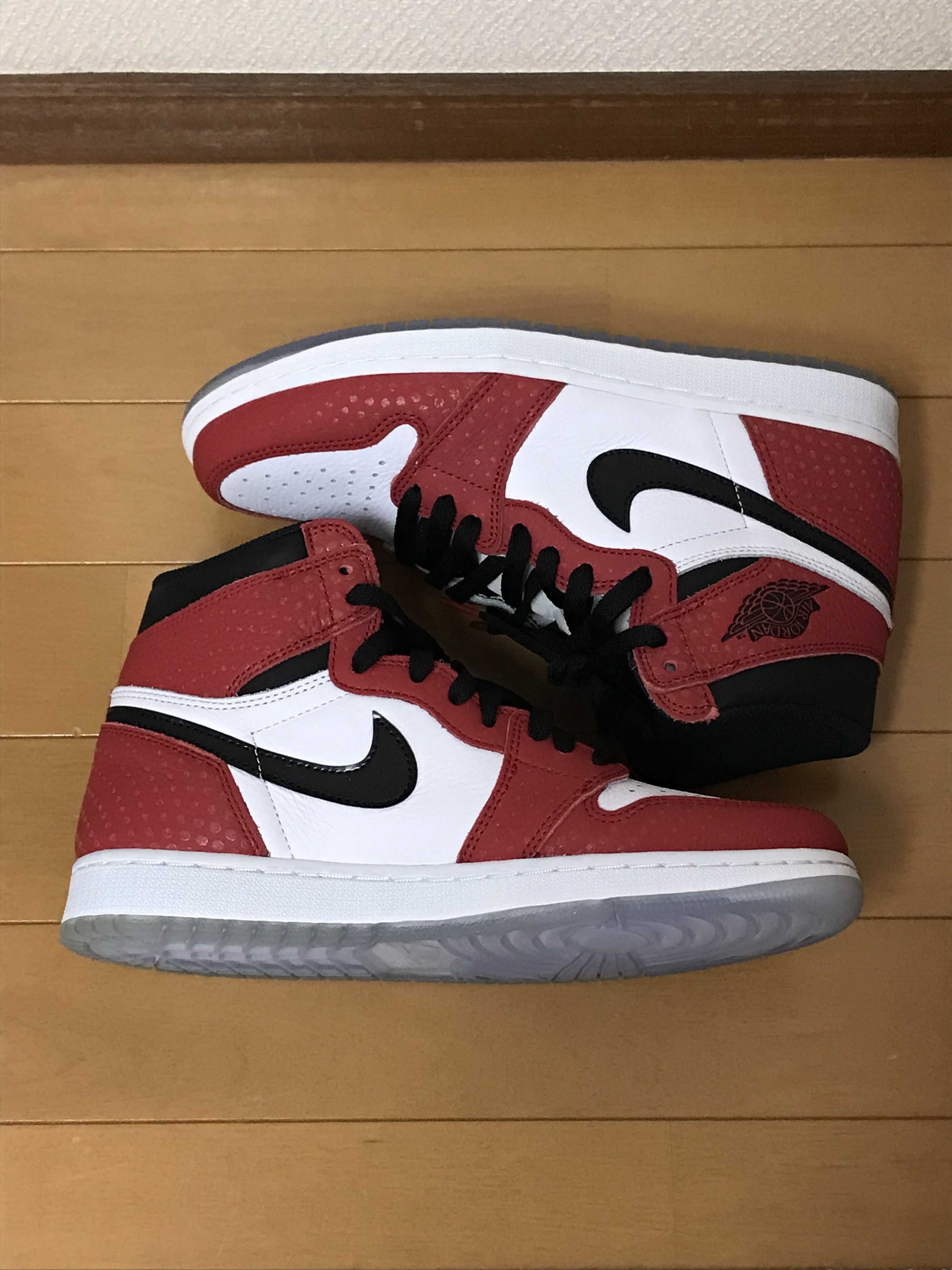 Spiderman × Nike Air Jordan 1 Origin Story "Gym Red/White/Photo Blue/Black"