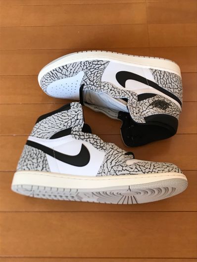 Nike Air Jordan 1 High OG "White Cement/Safari"