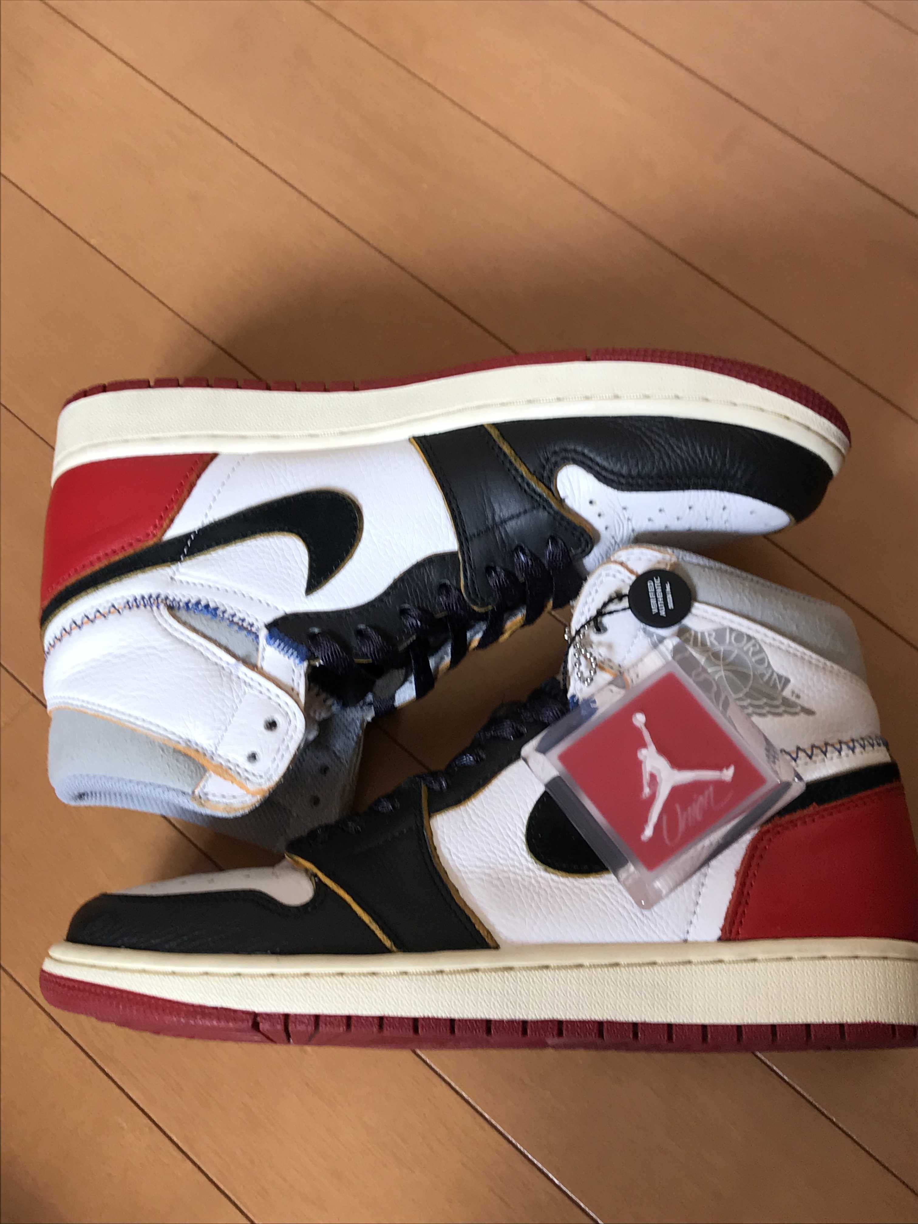 UNION × Nike Air Jordan 1 Retro High OG NRG "Varsity Red/Wolf Grey"