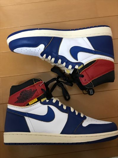 Union × Nike Air Jordan 1 Retro High OG NRG "Storm Blue/Varsity Red"