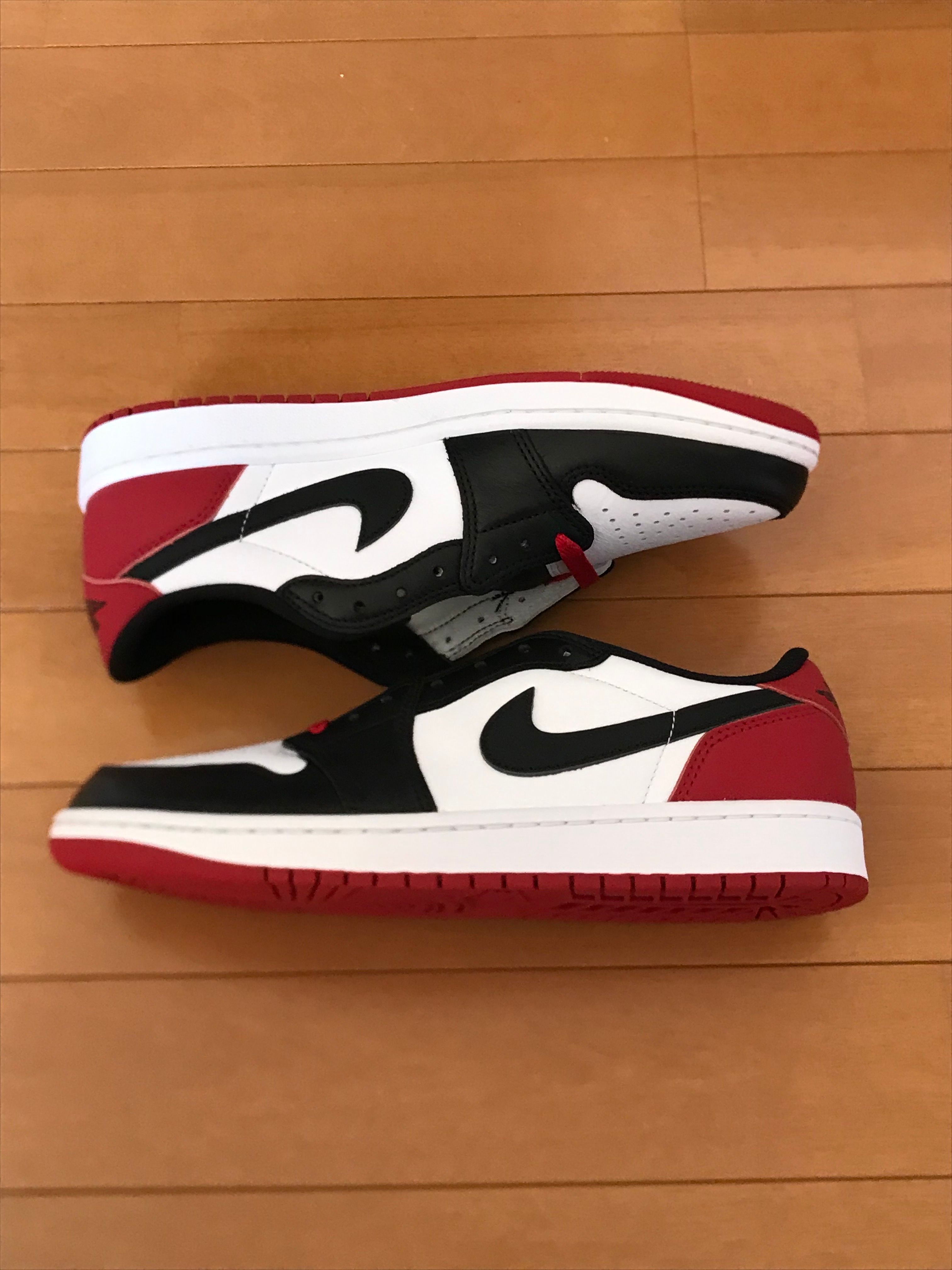 Nike Air Jordan 1 Retro Low OG "Black Toe"