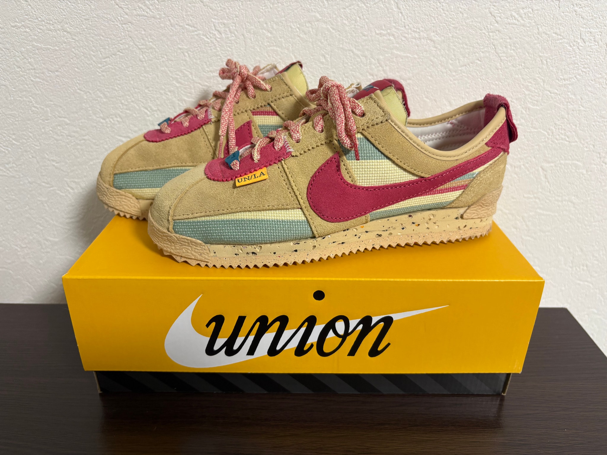 UNION × Nike Cortez "Red/Beige"