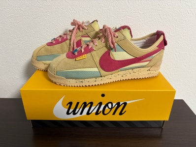 UNION × Nike Cortez "Red/Beige"