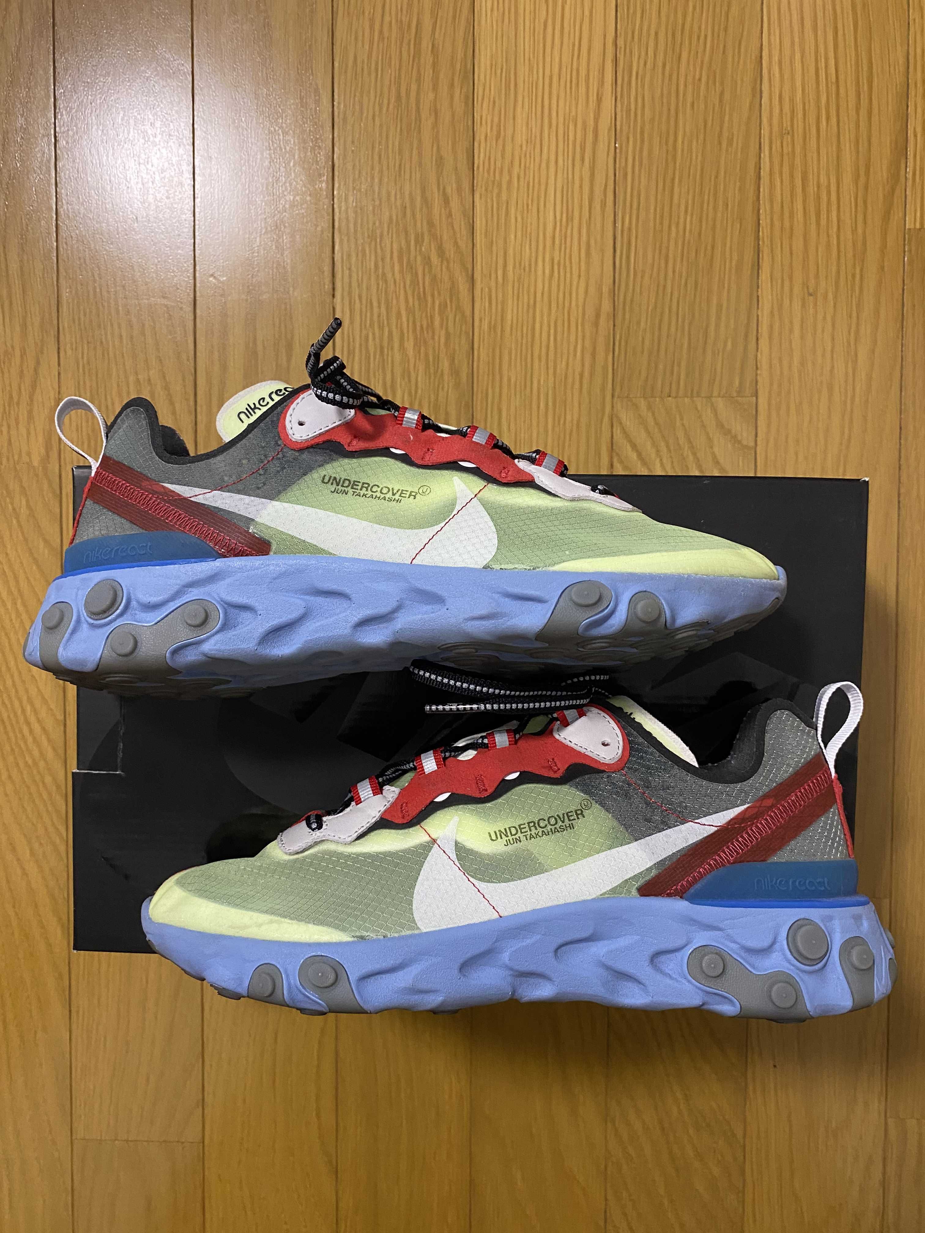 UNDERCOVER × Nike React Element 87 "Yellow/Red"