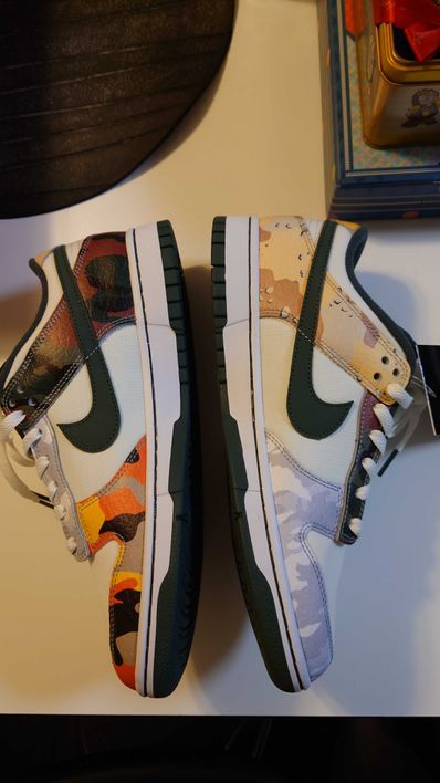 Nike Dunk Low "Sail Multi Camo"