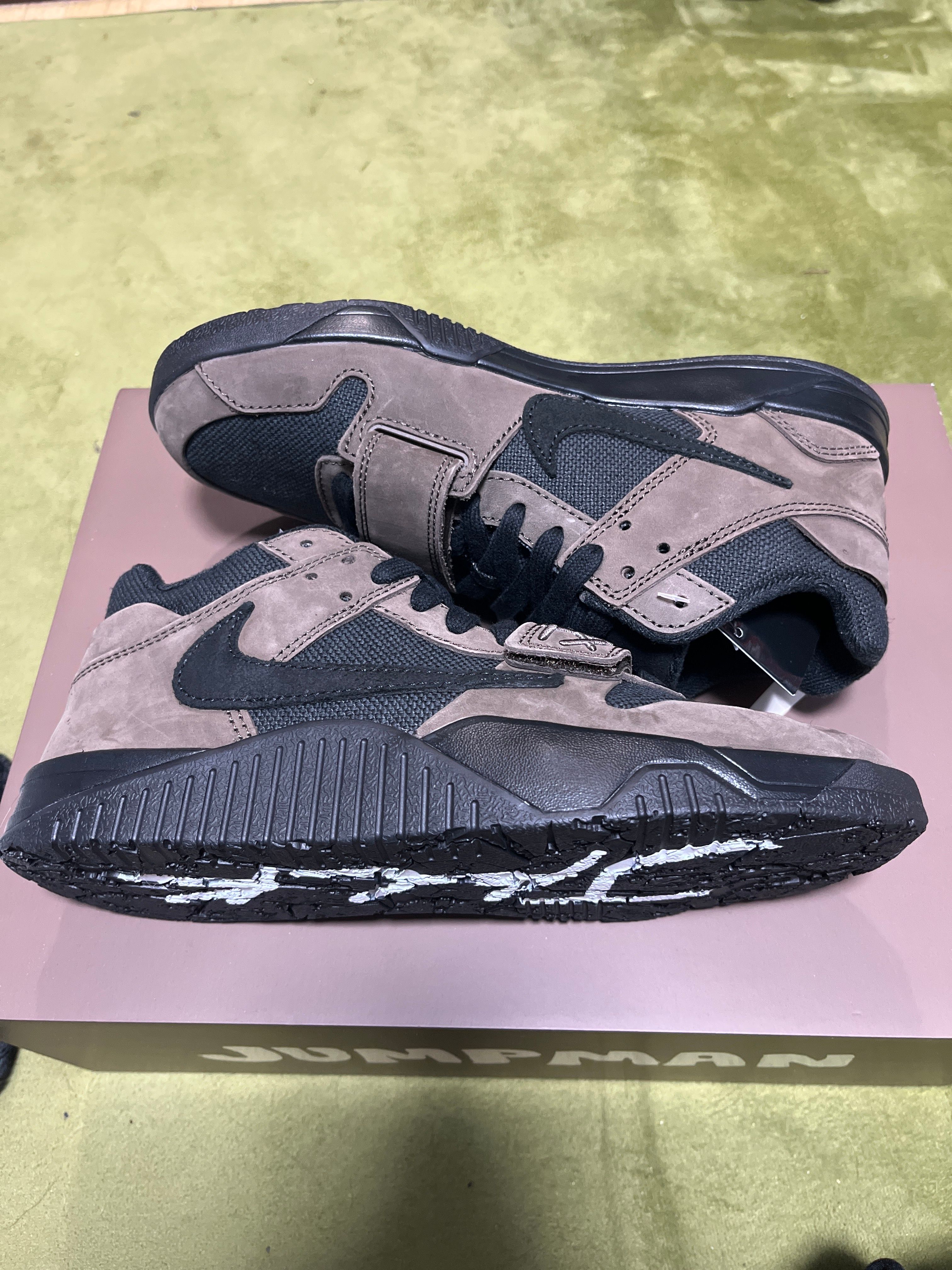 Travis Scott × Nike Jordan Jumpman Jack TR CJ1 T-Rexx "Black and Dark Mocha"