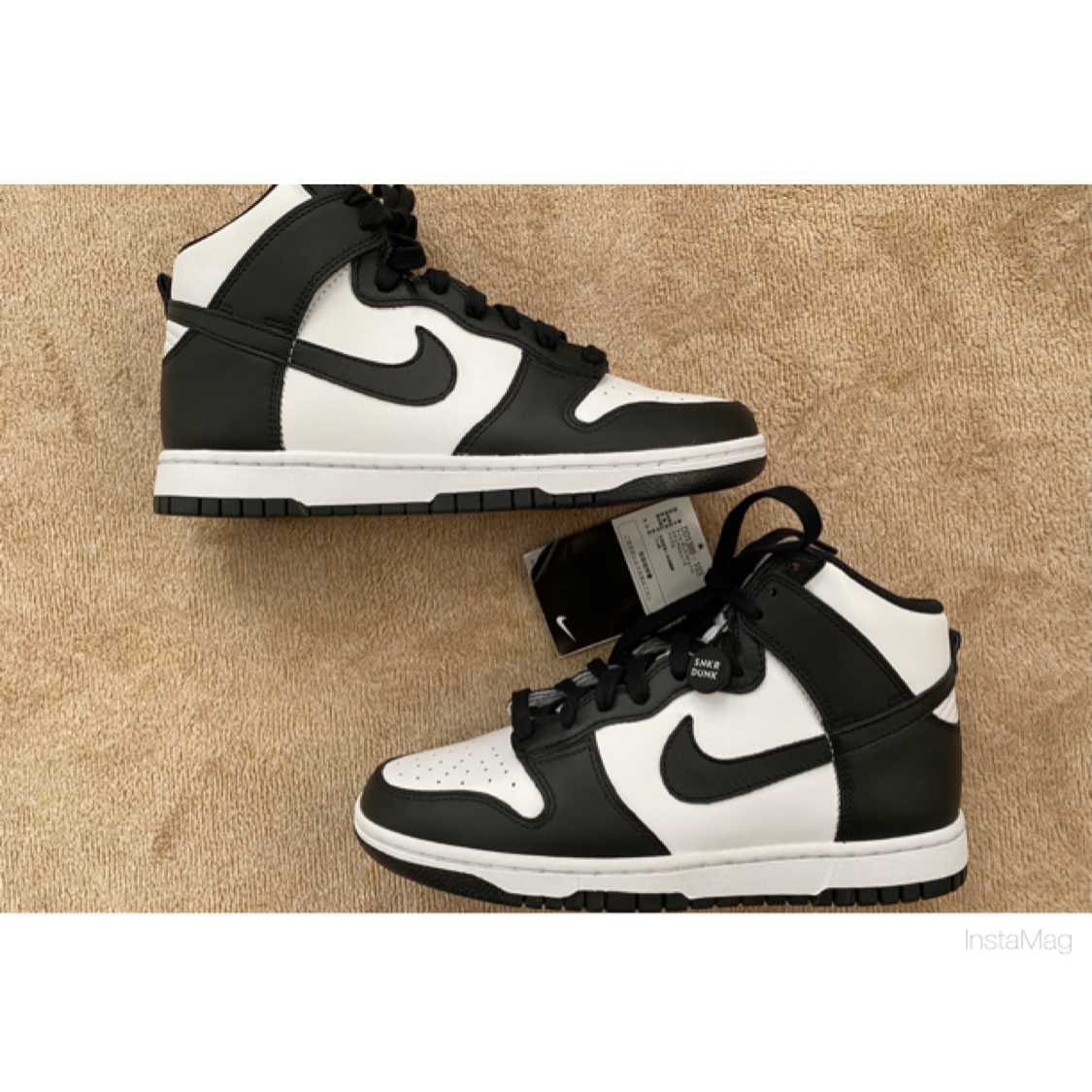 Nike Dunk High "Black and White"