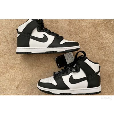 Nike Dunk High "Black and White"
