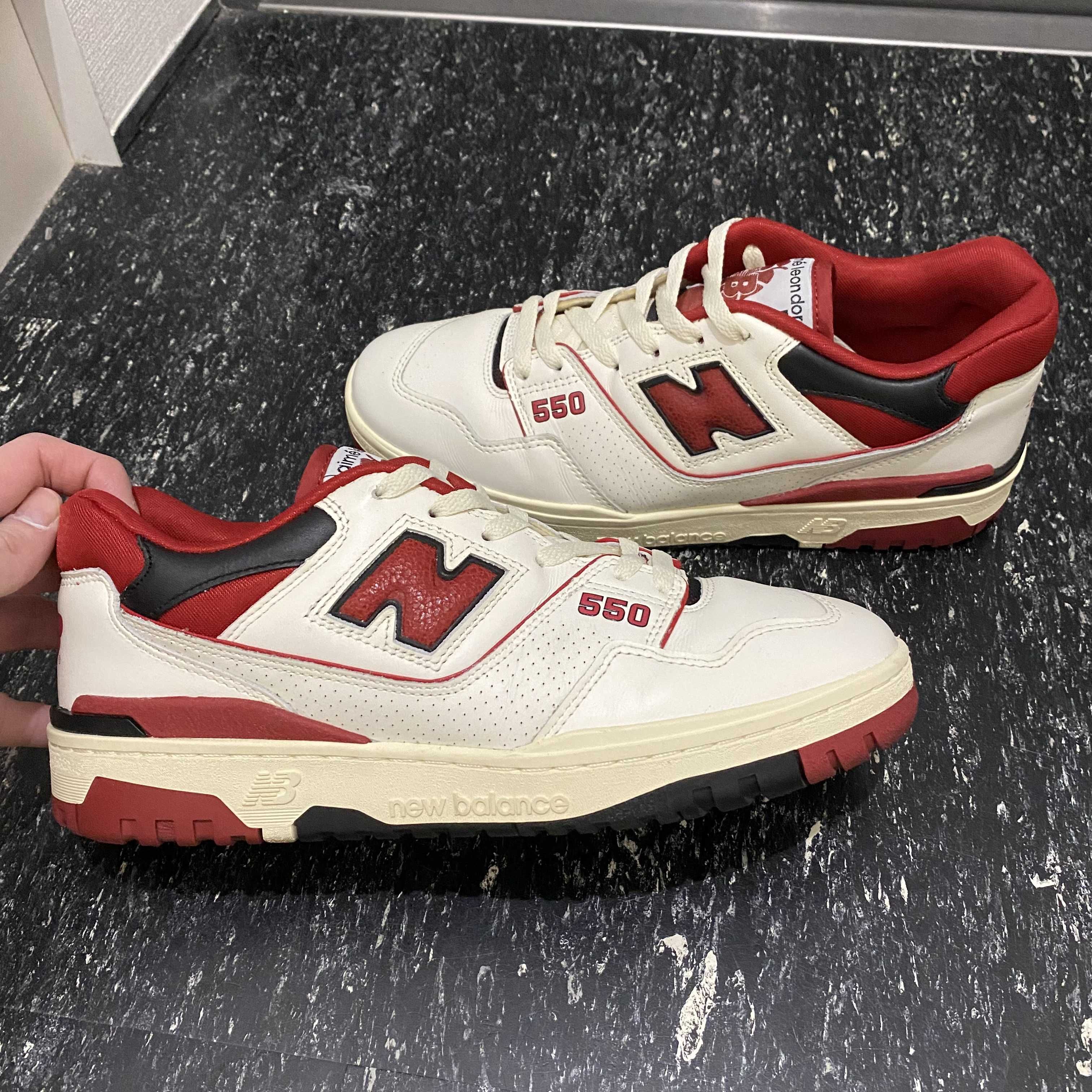 Aime Leon Dore × New Balance 550 "Red"